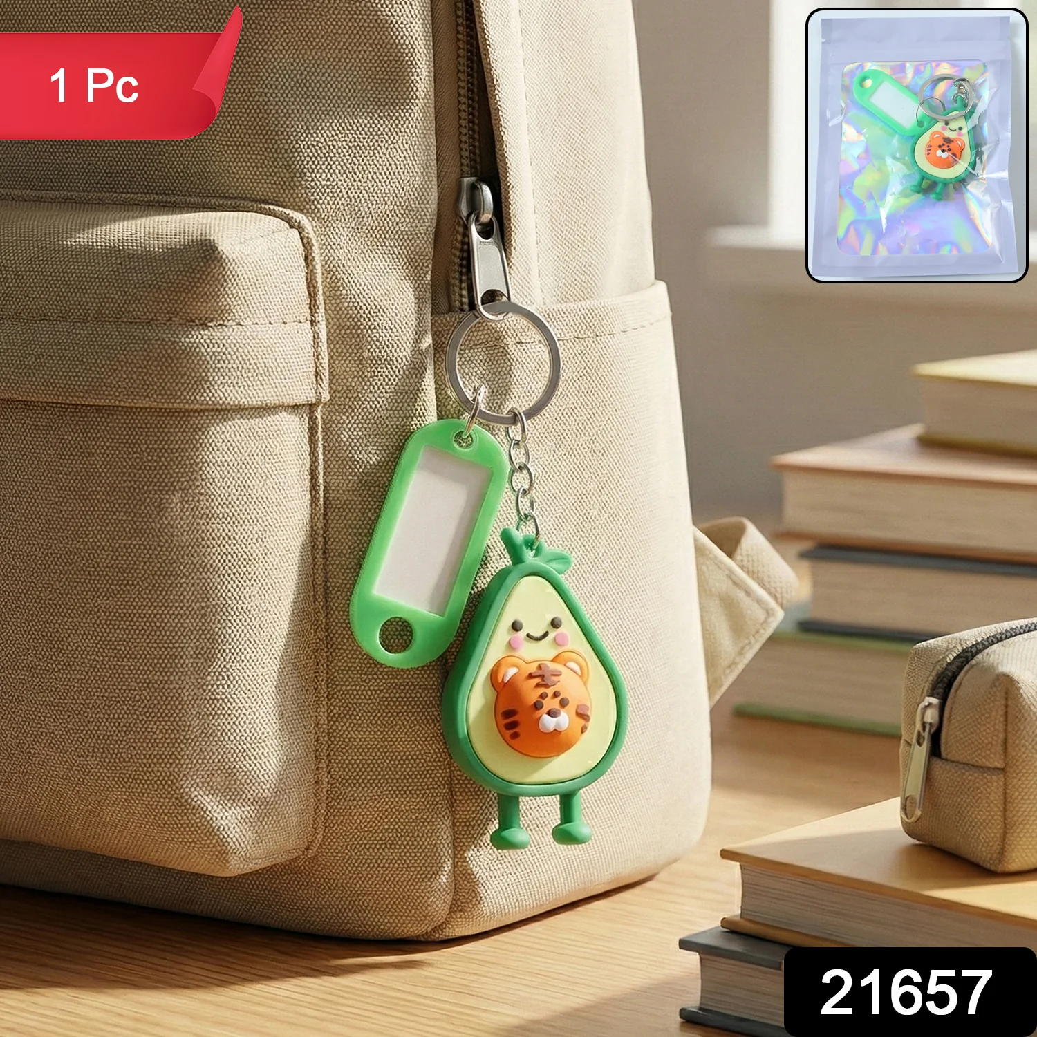 Cute Cartoon Character Decorative Keychain (1 Pc) - Image 2