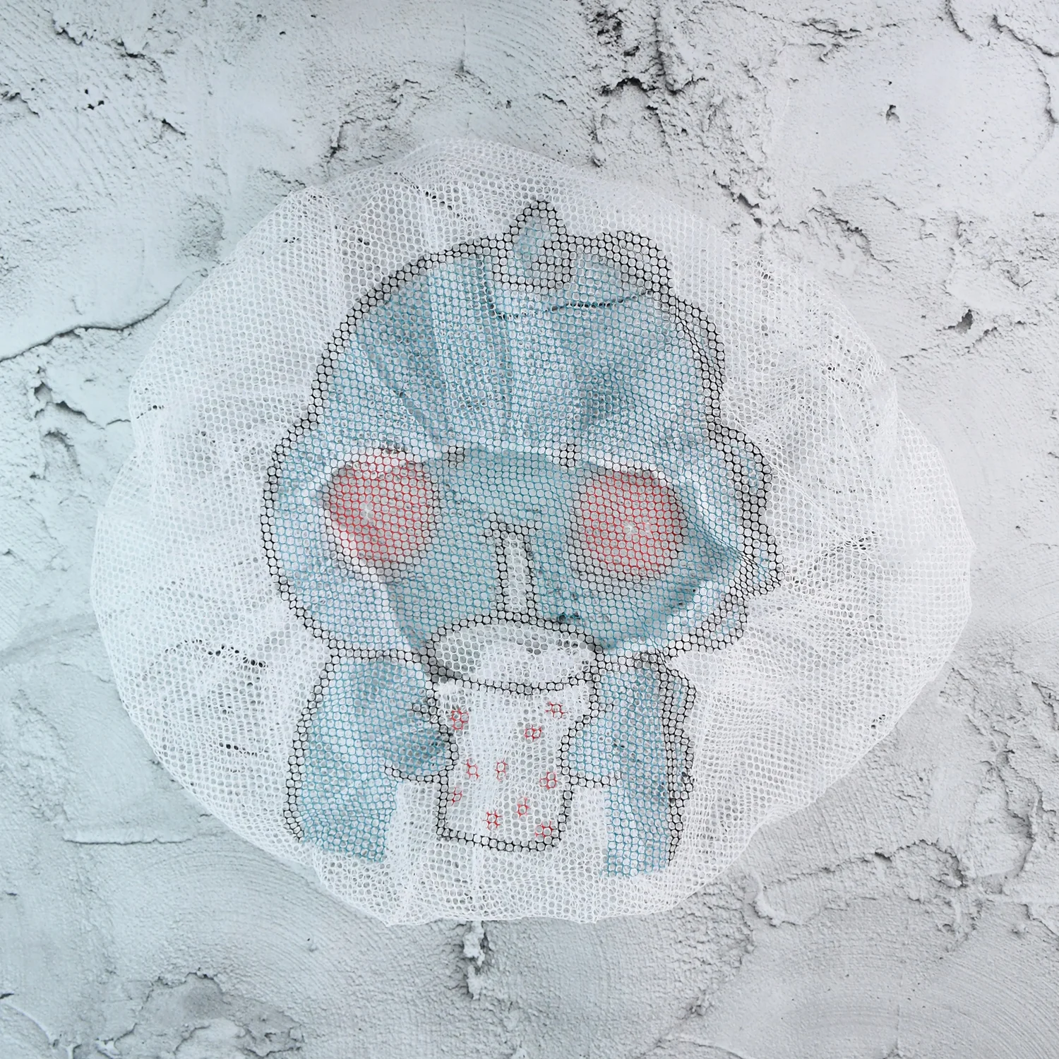 Cute Cartoon Character Fabric Mesh Fan Cover (1 Pc / Mix Design) - Image 7