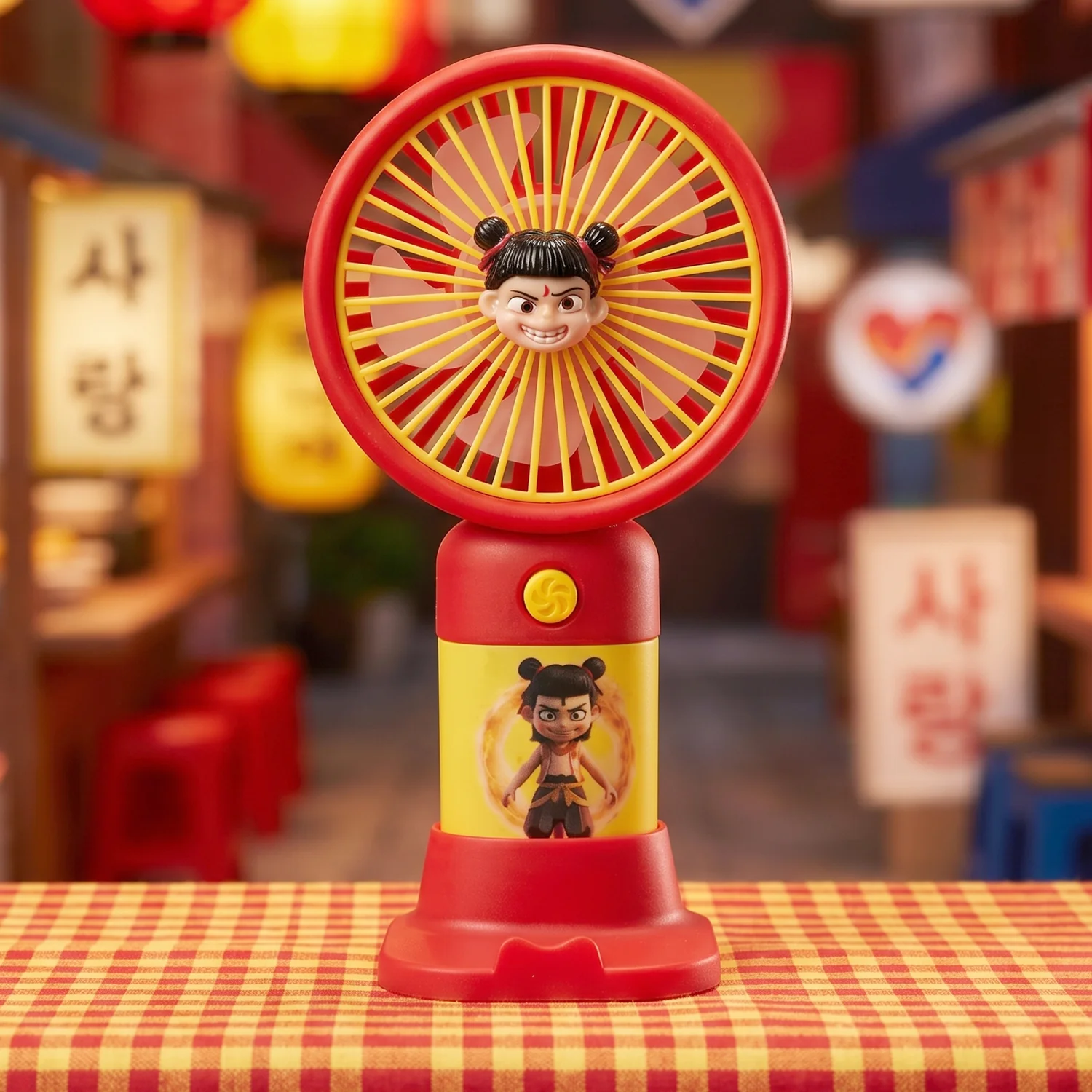 Cute Cartoon Character Portable Mini Fan (1 Pc) - Image 3