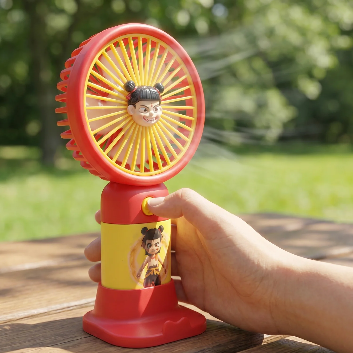 Cute Cartoon Character Portable Mini Fan (1 Pc) - Image 7