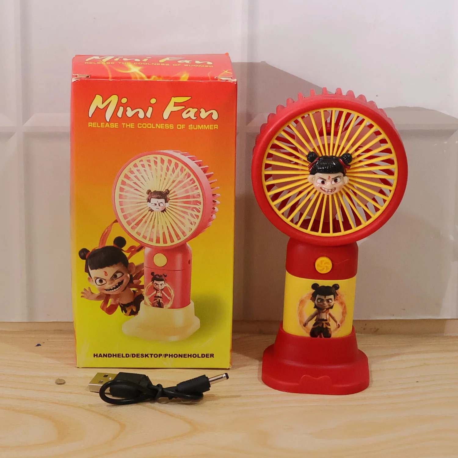 Cute Cartoon Character Portable Mini Fan (1 Pc) - Image 9