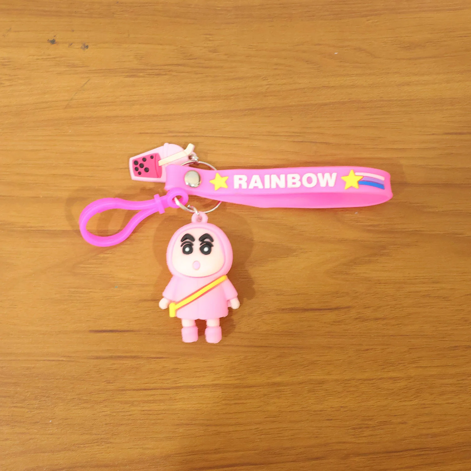 Cute Cartoon Character Rainbow Strap Keychain (1 Pc) - Image 9