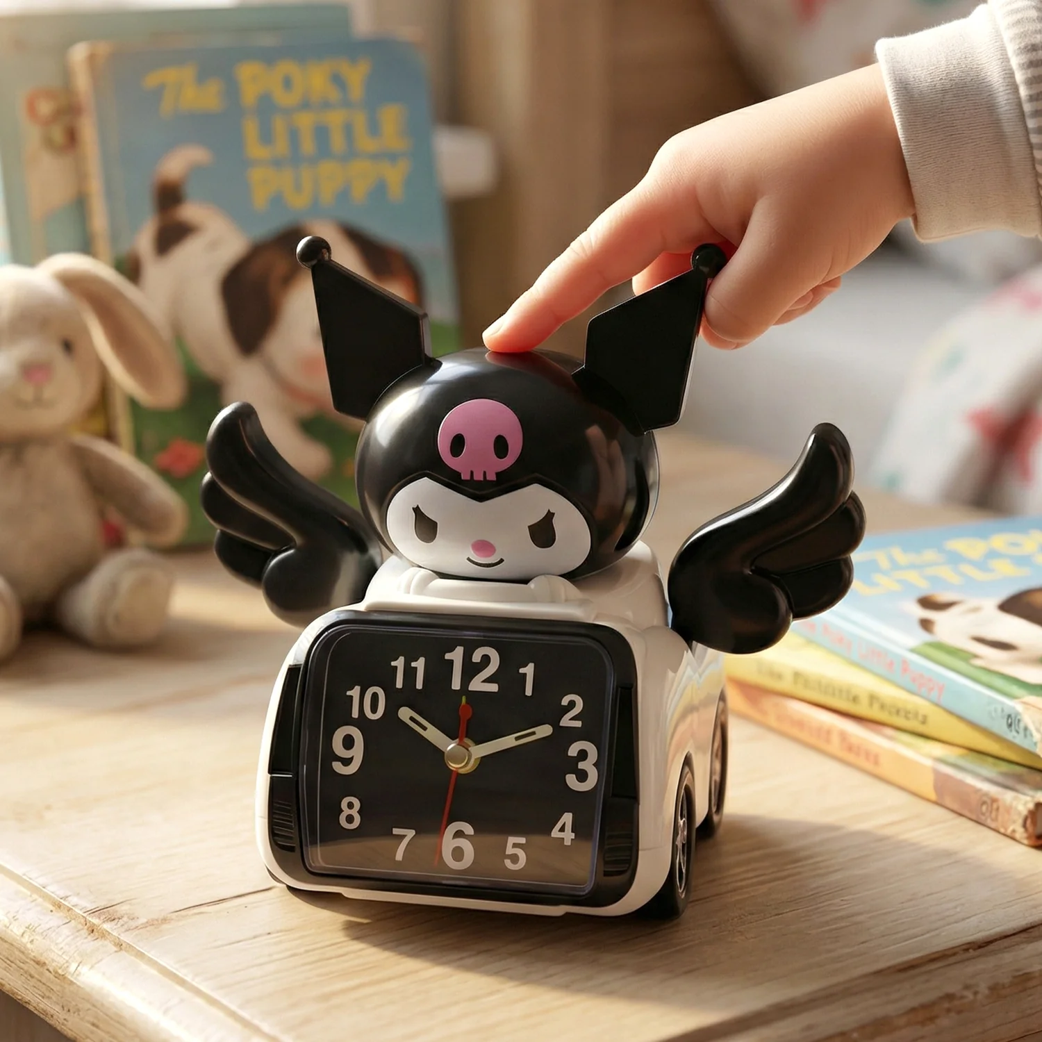 Cute Cartoon Character Car Style Table Alarm Clock (1 Pc) - Image 5