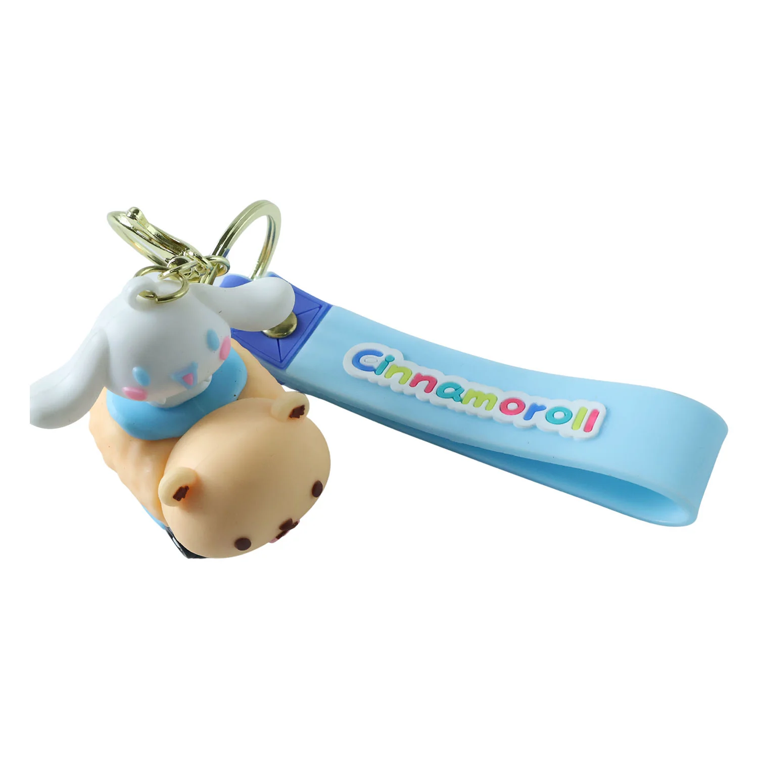 Cute Cartoon Dog Character Silicone Keychain (1 Pc) - Image 5