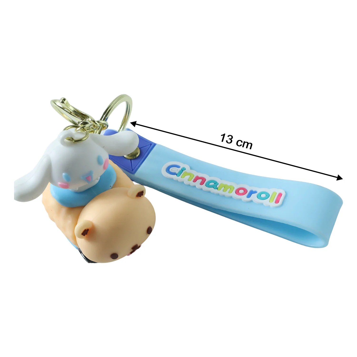 Cute Cartoon Dog Character Silicone Keychain (1 Pc) - Image 6