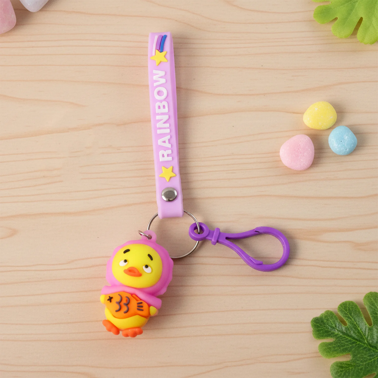 Cute Cartoon Duck Keychain (1 Pc) - Image 4