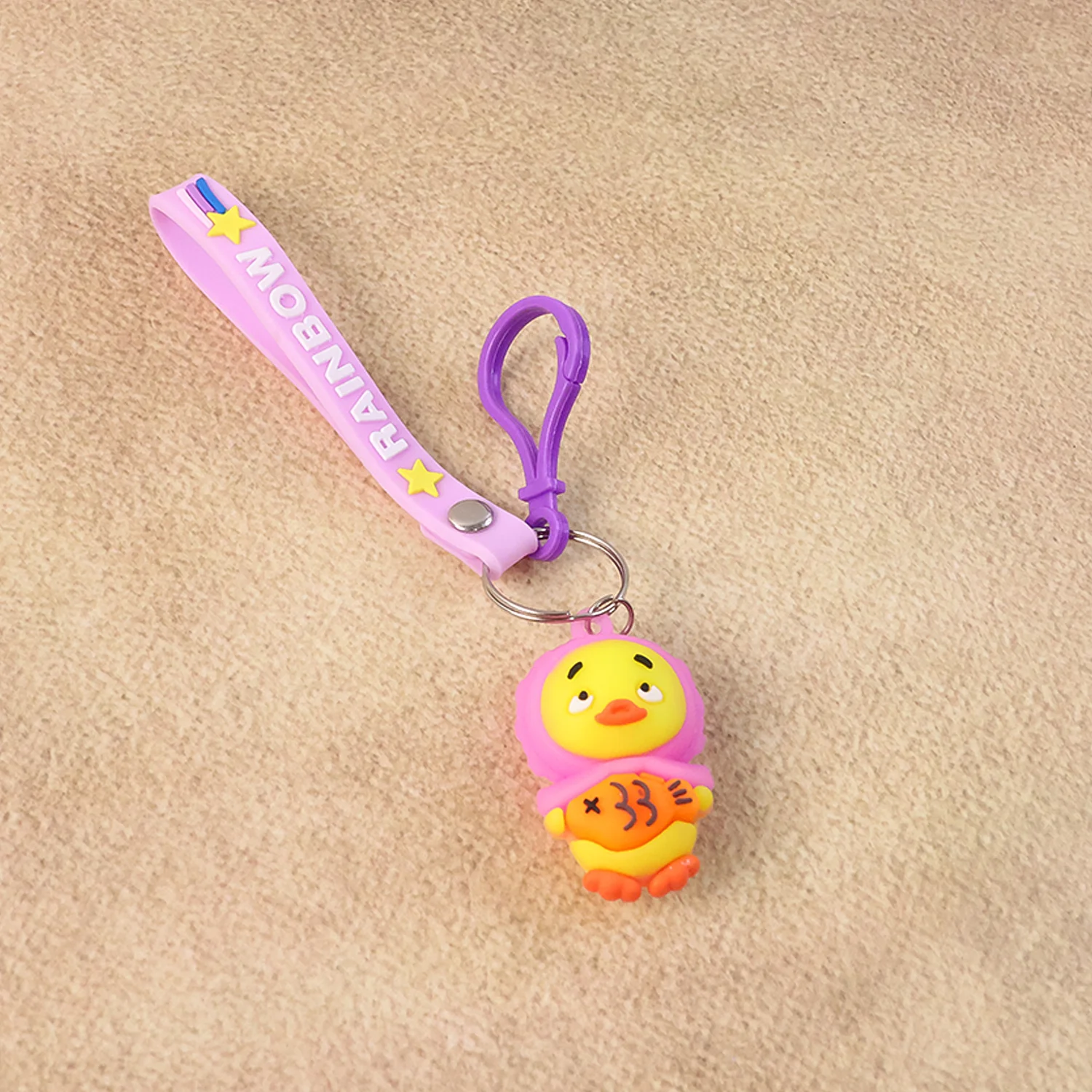 Cute Cartoon Duck Keychain (1 Pc) - Image 7