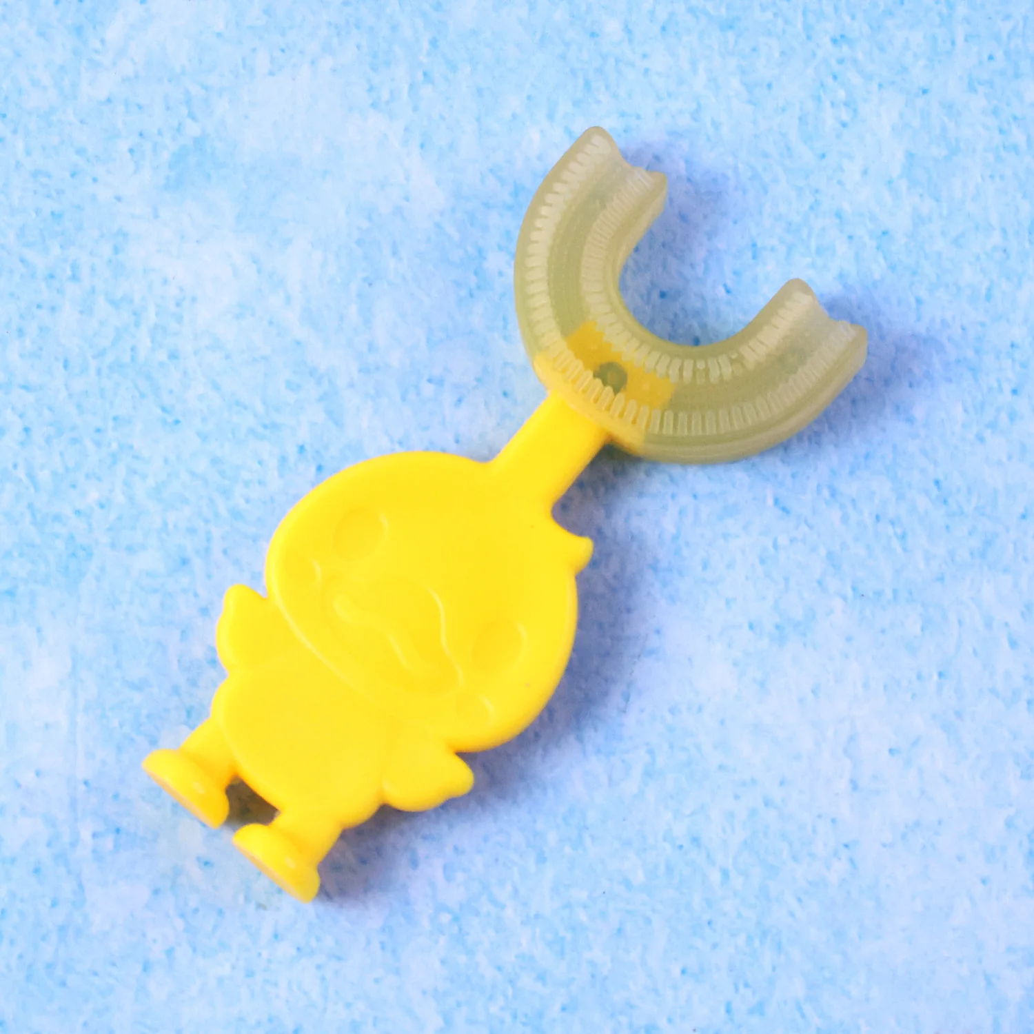 Cute Cartoon Duck U-Shape Baby Toothbrush (1 Pc / Mix Color) - Image 3