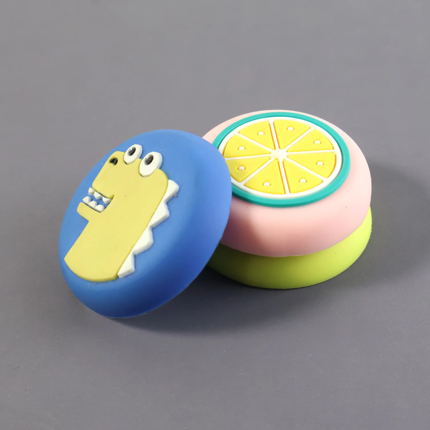 Cute Cartoon & Fruit Design Wall Door Stopper Bumper  (1 Pc, Mix Design) - Image 8