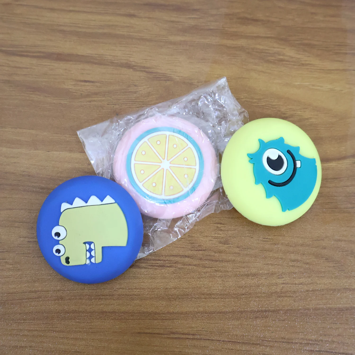 Cute Cartoon & Fruit Design Wall Door Stopper Bumper  (1 Pc, Mix Design) - Image 9
