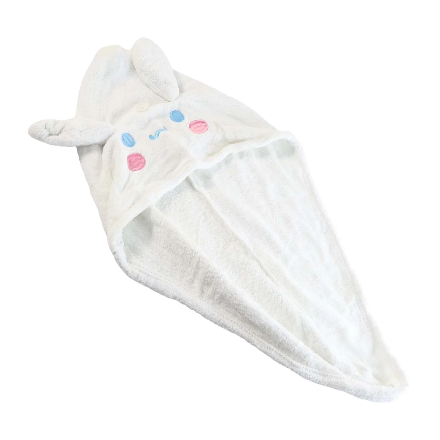 Cute Cartoon Hooded Hair Drying Towel Cap (1 Pc) - Image 5