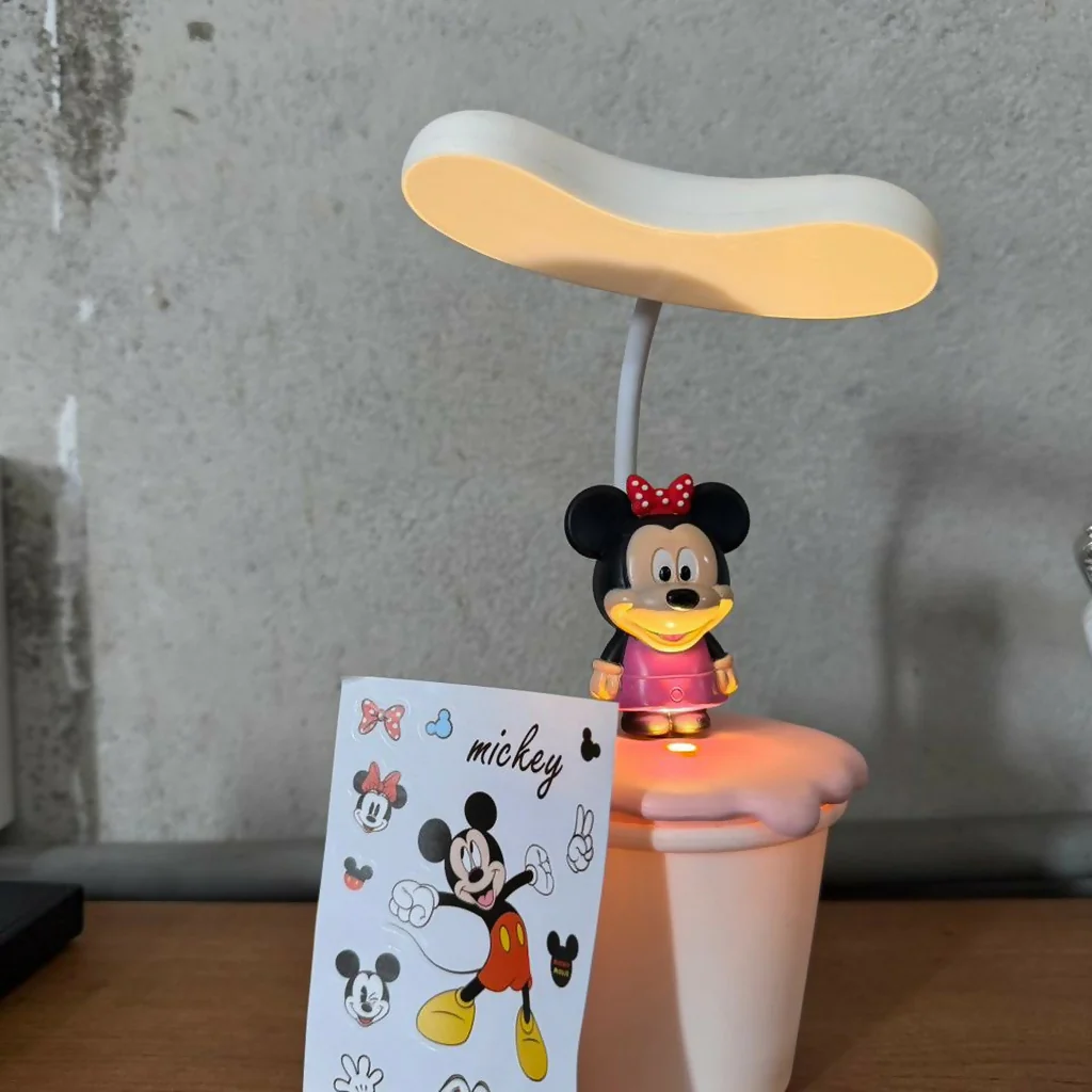 Cute Cartoon LED Desk Lamp for Kids | Decorative Night Light(PINK) - Image 4
