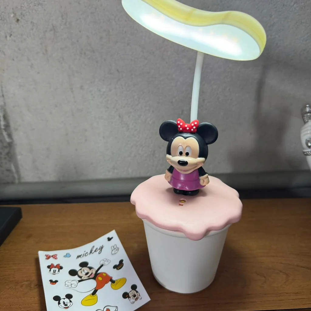 Cute Cartoon LED Desk Lamp for Kids | Decorative Night Light(PINK) - Image 5