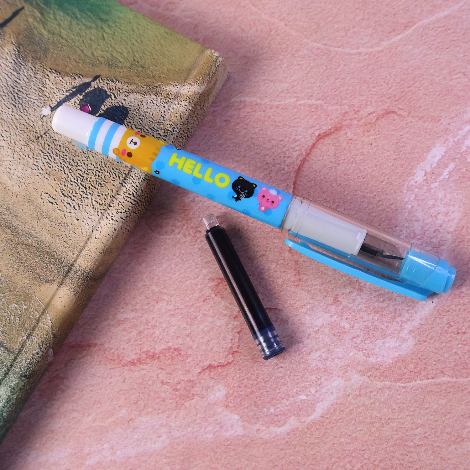Cute Cartoon Liquid Ink Pen Set - Image 4