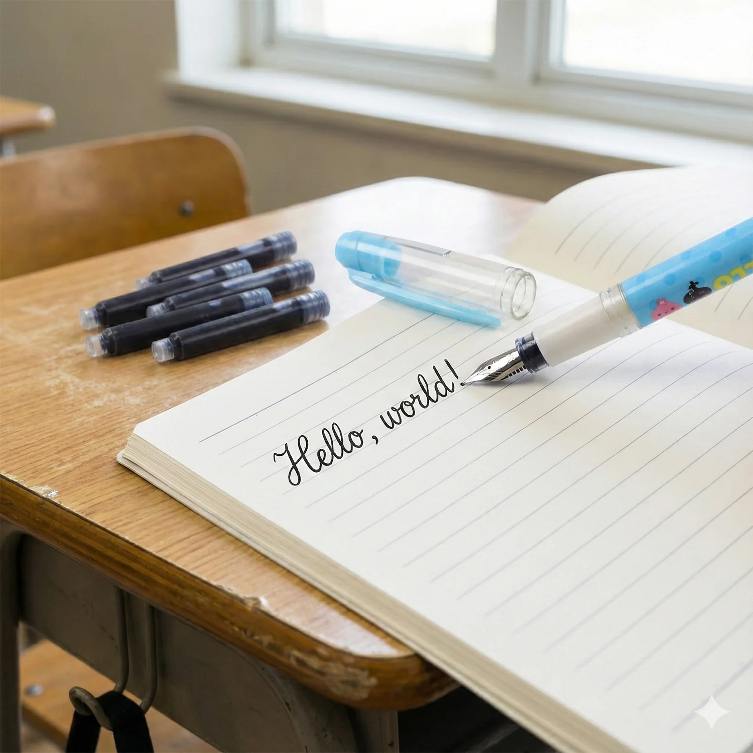Cute Cartoon Liquid Ink Pen Set - Image 7