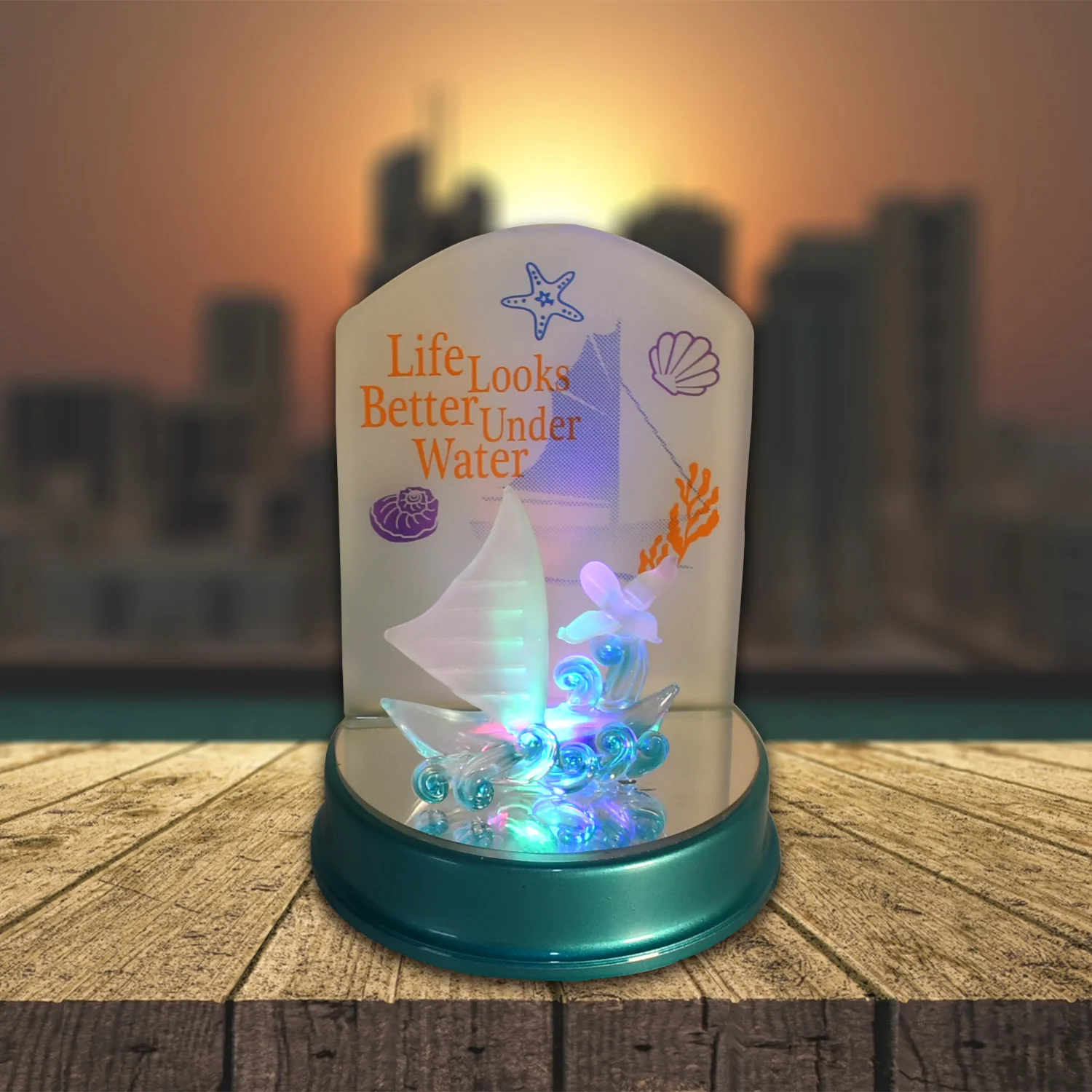 Cute Cartoon Lovely Gift Night Light, Multi-Color Light, Showpiece Valentine's Day Gift, Cute Anniversary, Wedding, Birthday, Unique Gift, Home Decoration Gift, Battery Operated (3 Battery Included) - Image 3