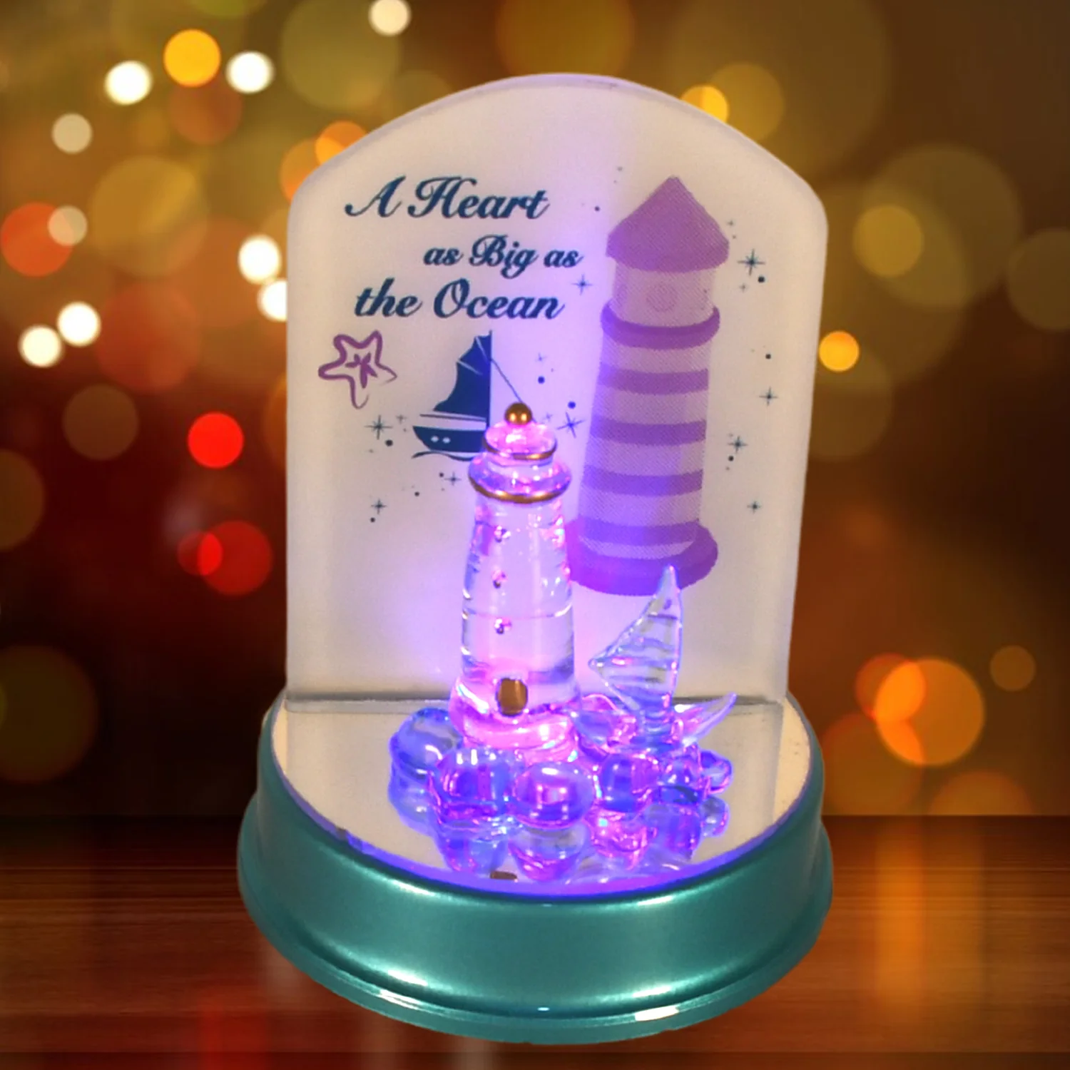 Cute Cartoon Lovely Gift Night Light, Multi-Color Light, Showpiece Valentine's Day Gift, Cute Anniversary, Wedding, Birthday, Unique Gift, Home Decoration Gift, Battery Operated (3 Battery Included) - Image 5