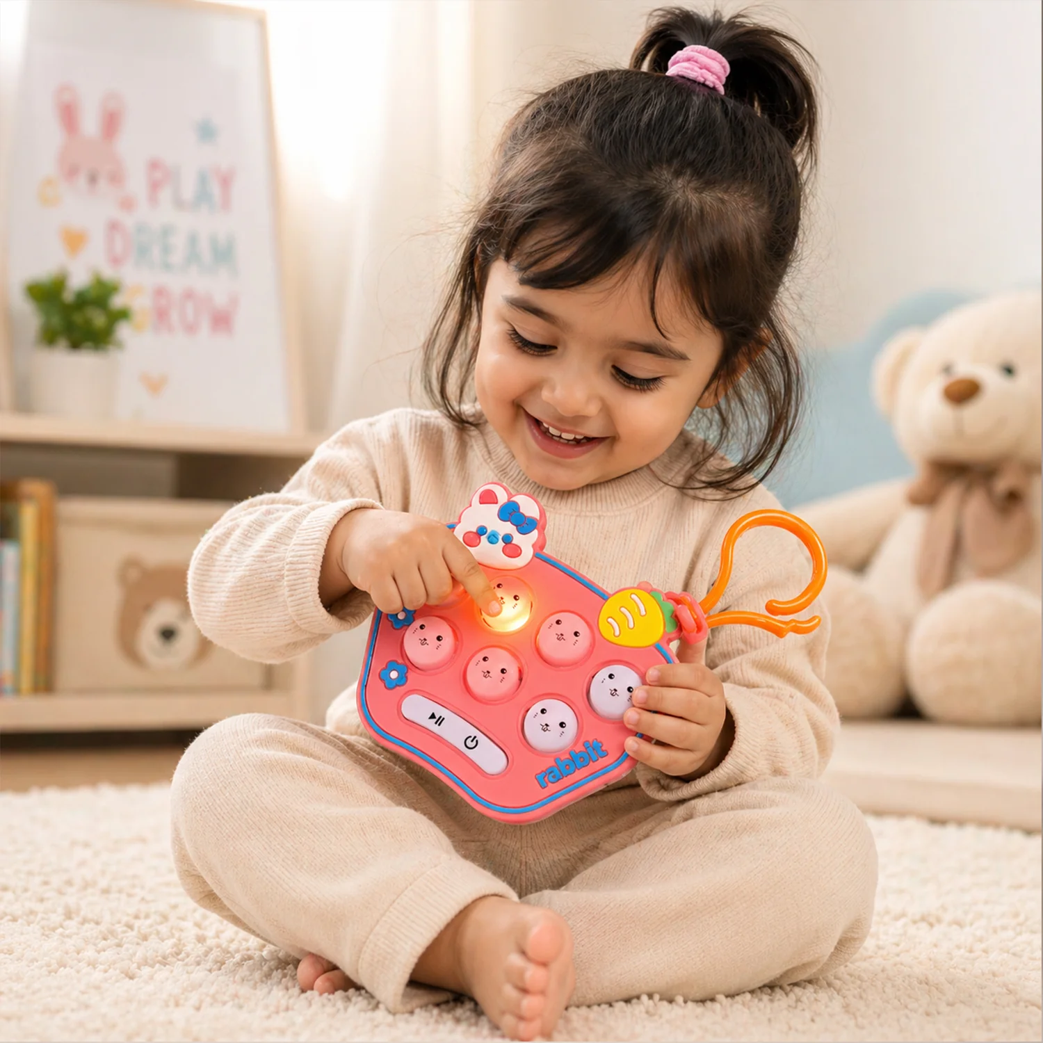 Cute Cartoon Music Push Button Toy Keychain with Sound (1 Pc, Mix Design) - Image 5