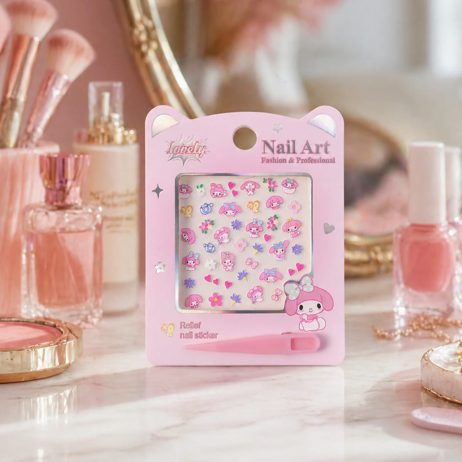 Cute Cartoon Nail Art Sticker Set (1 Set) - Image 7