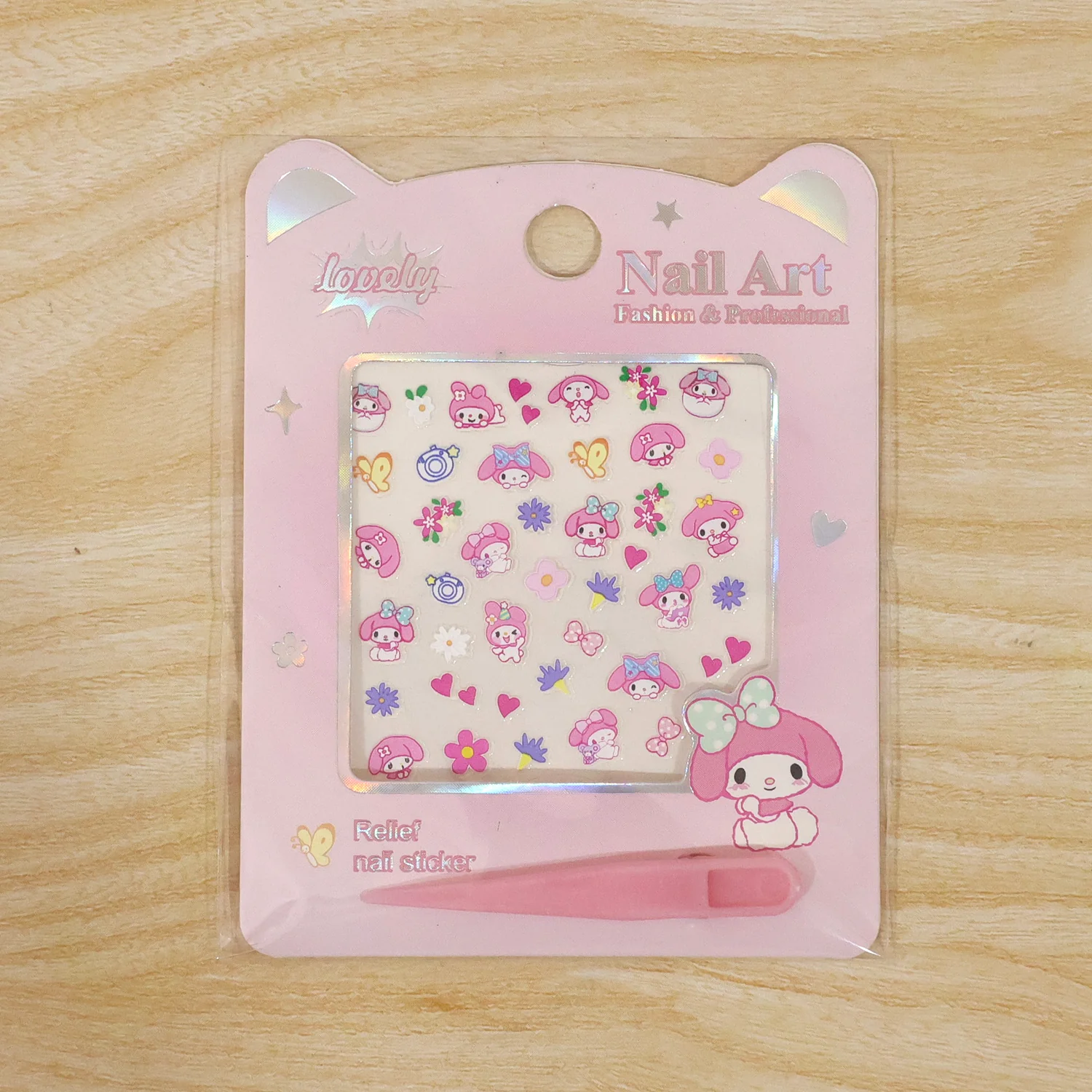 Cute Cartoon Nail Art Sticker Set (1 Set) - Image 8