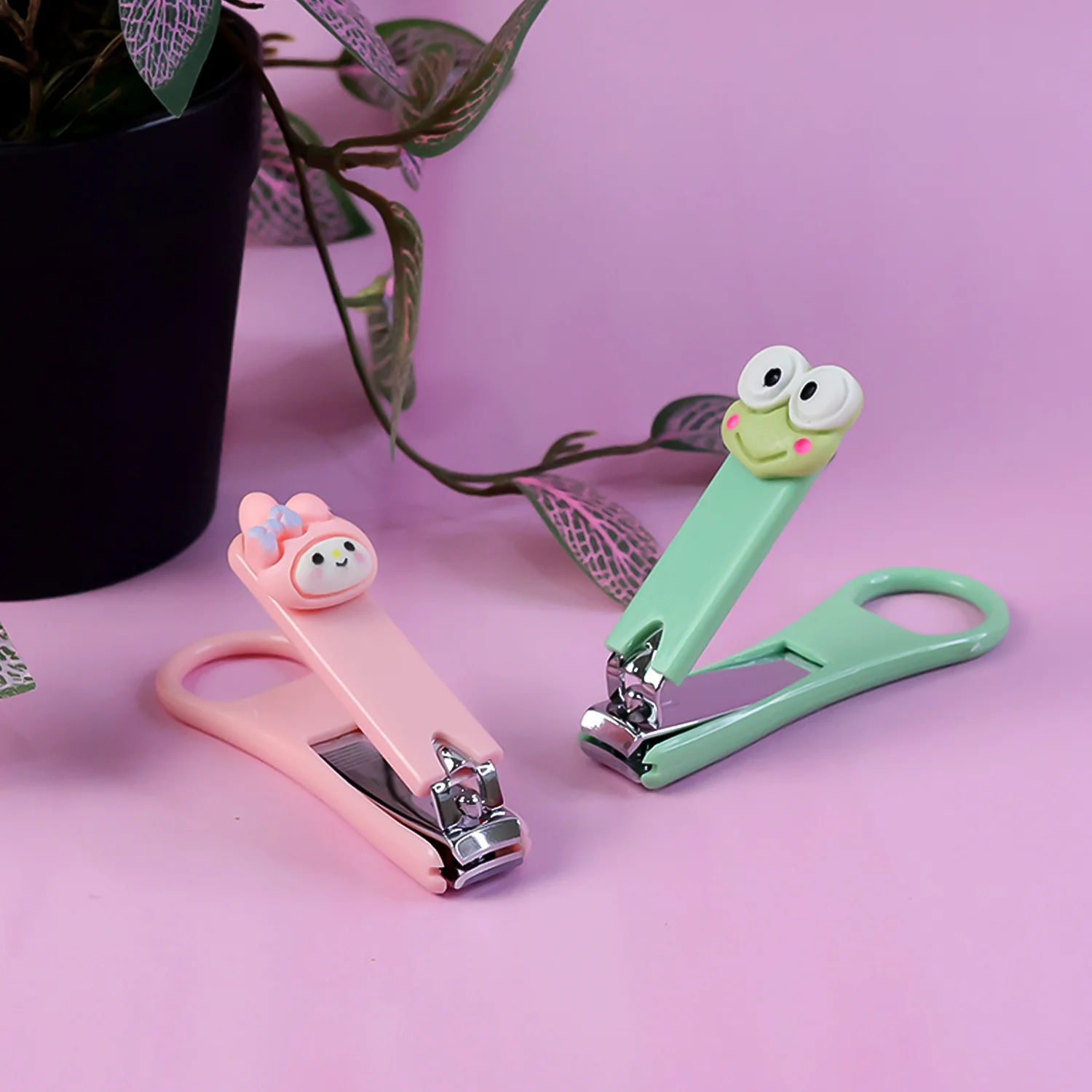 Cute Cartoon Nail Clipper for Kids l (1 Pc / Random Design) - Image 3