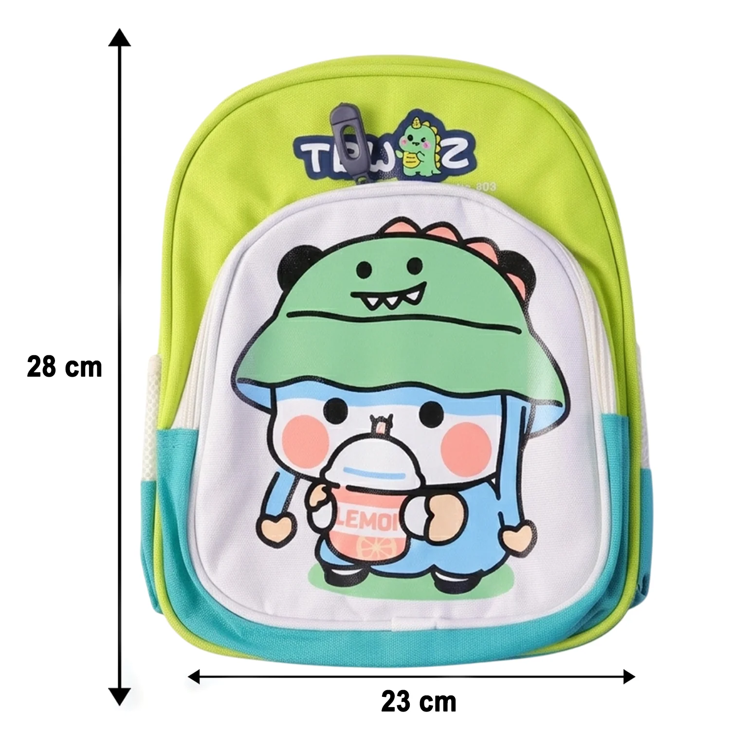 Cute Cartoon Printed Kids Sling Backpack Lightweight School Bag (28x23 Cm) - Image 6