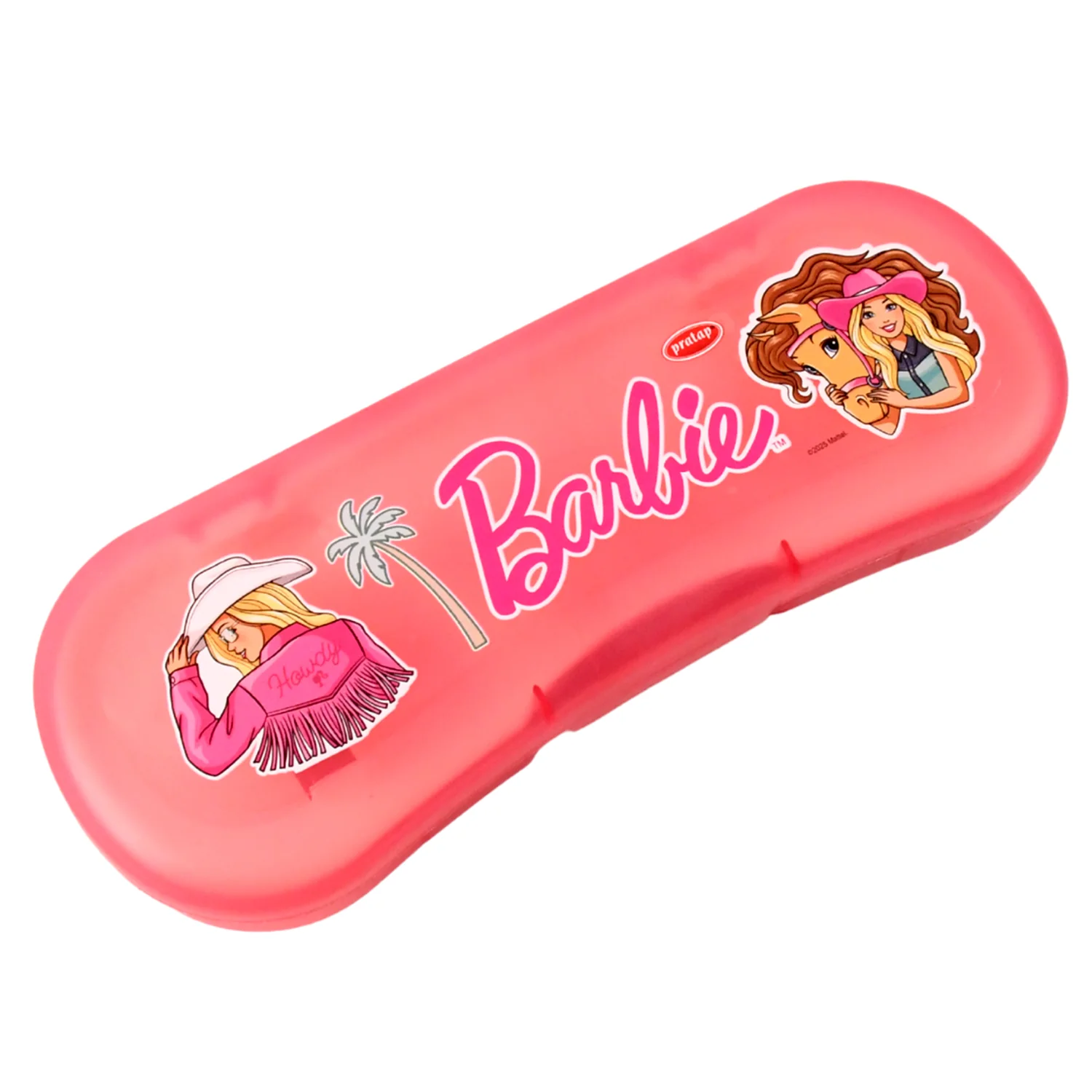 Cute Cartoon Printed Plastic Compass Box for Kids (1 Pc) - Image 5