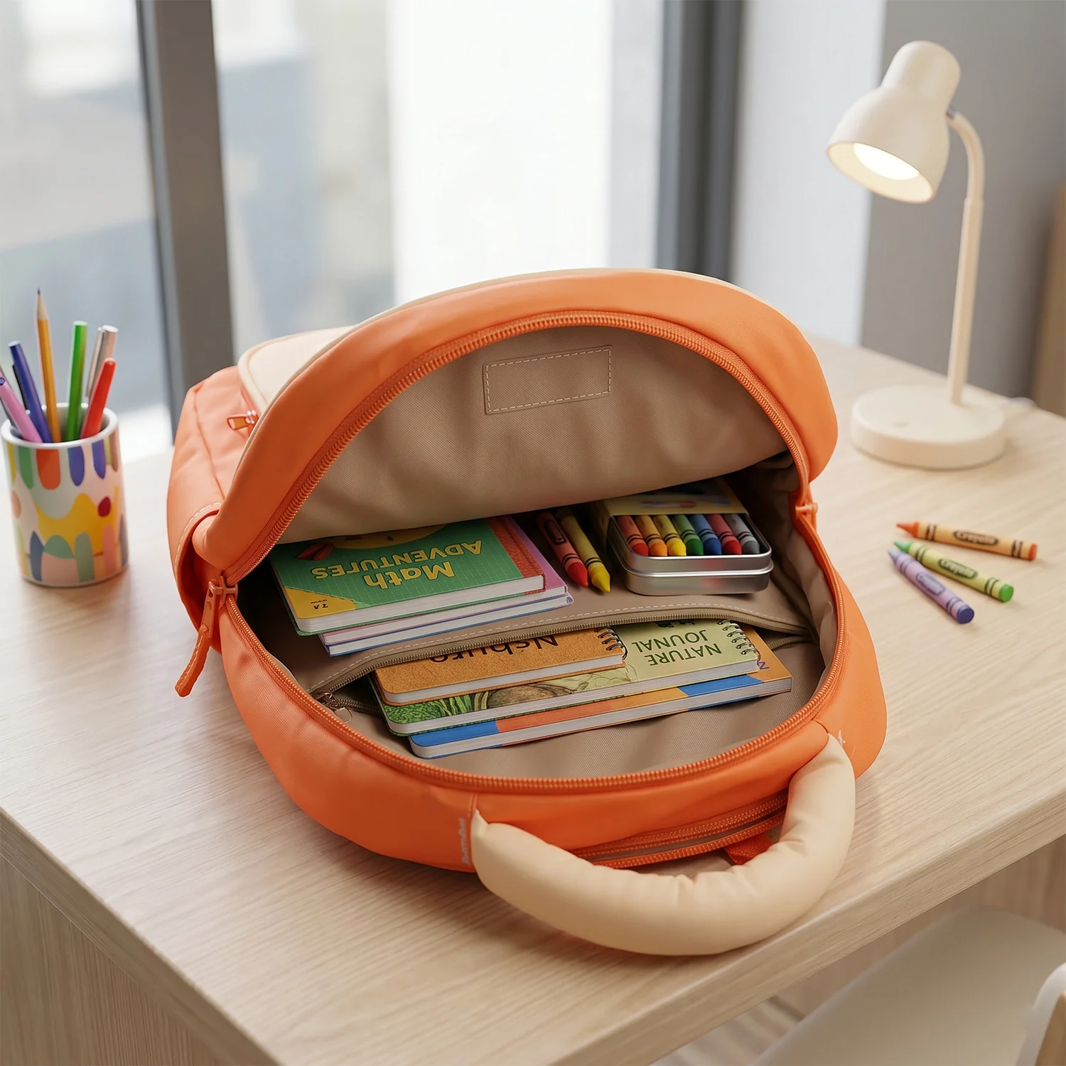 Cute Cartoon School Backpack - 17 Inch - Image 3