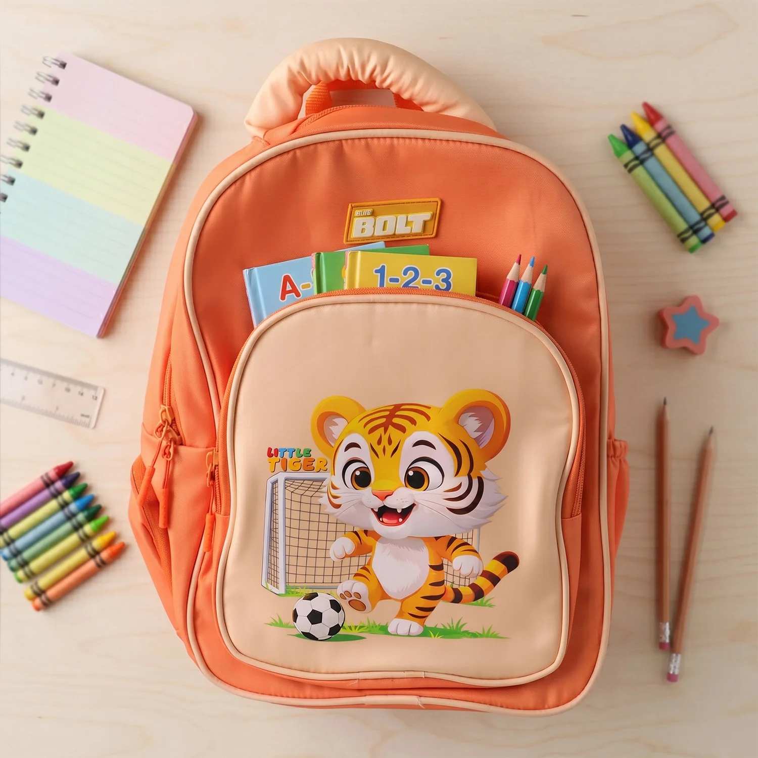 Cute Cartoon School Backpack - 17 Inch - Image 6