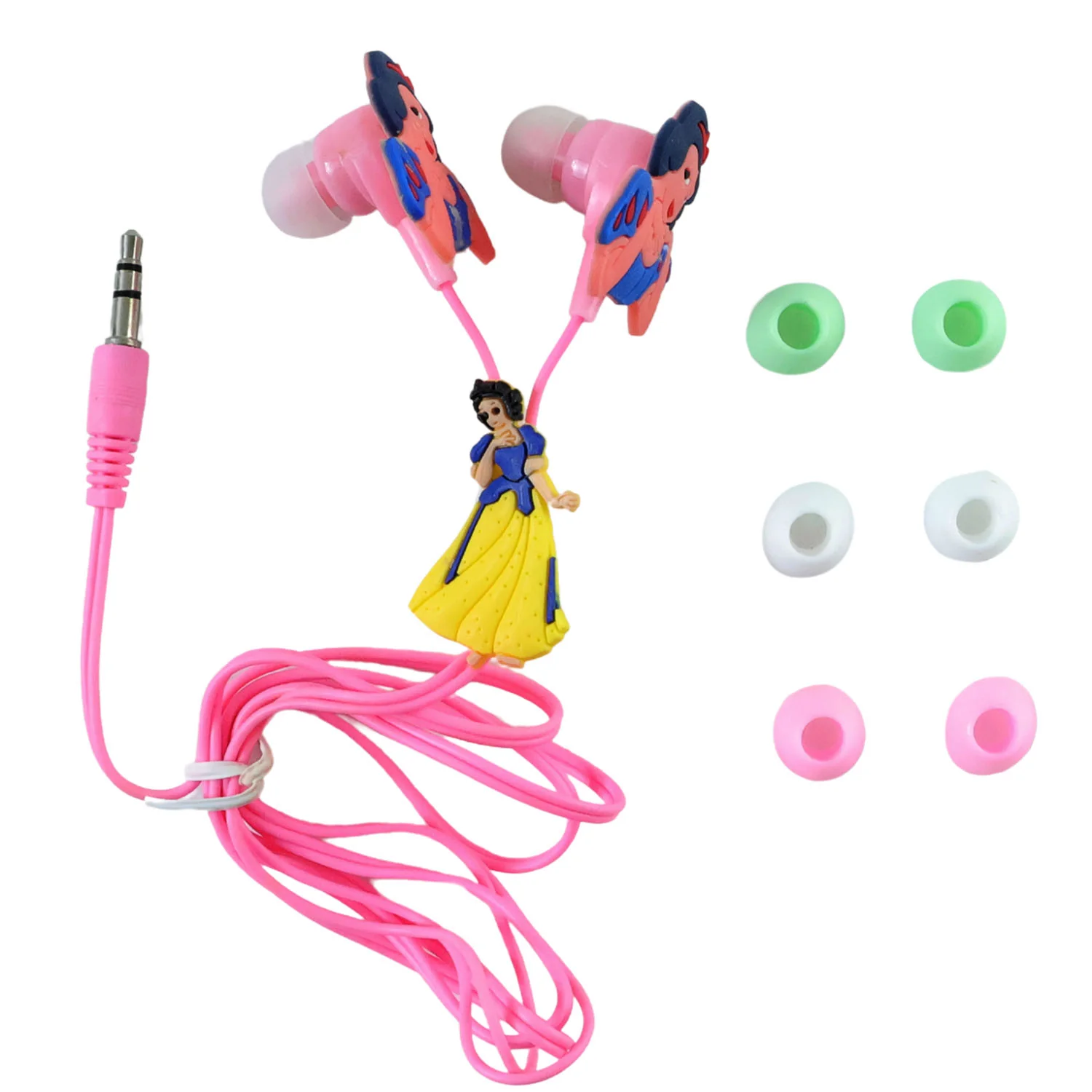 Cute Cartoon Style Wired In-Ear Earphones (1 Set) - Image 5
