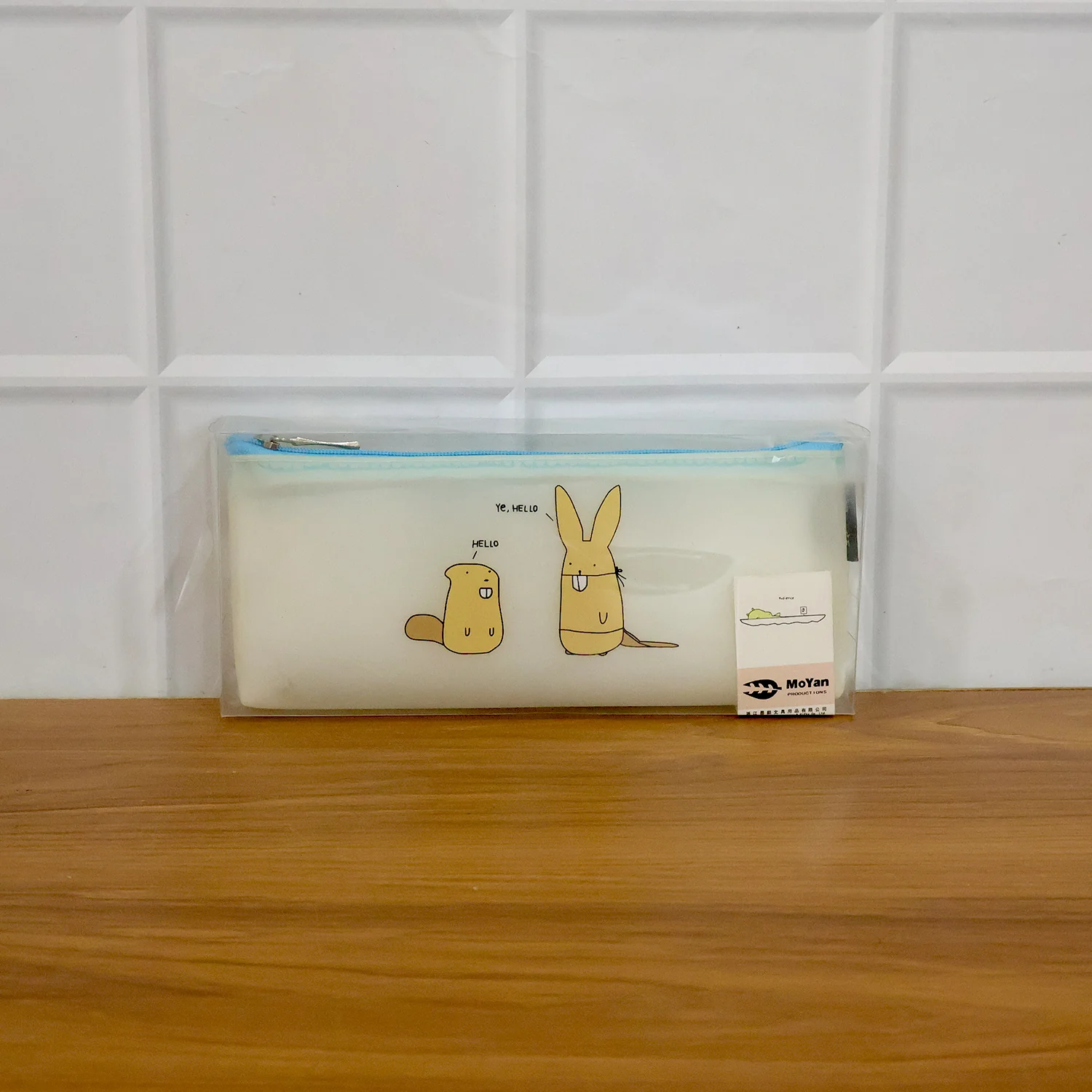 Cute Cartoon Transparent Pencil Pouch (1 Pc) - Image 9