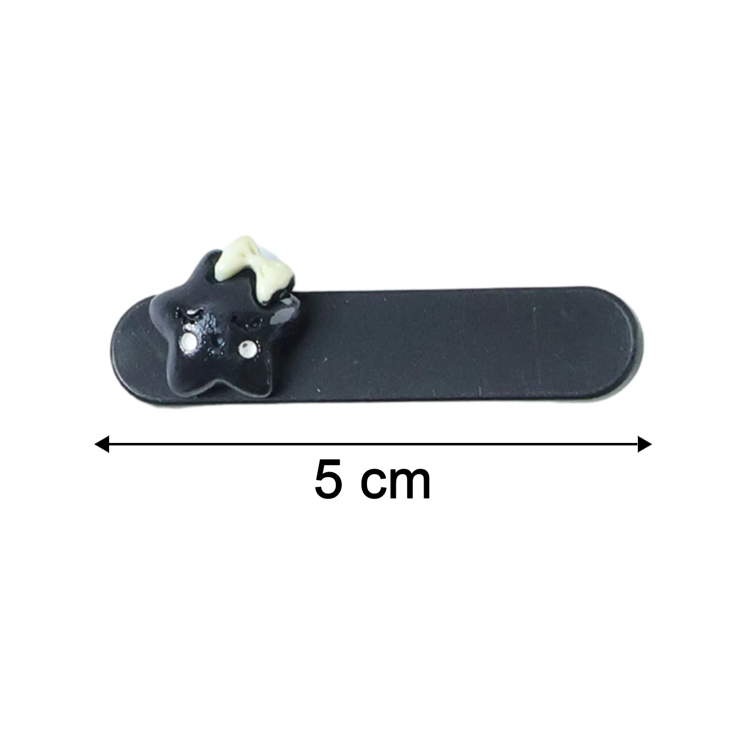 Cute Cat Design Premium Matte Finish Hair Clips (4 Pc) - Image 6