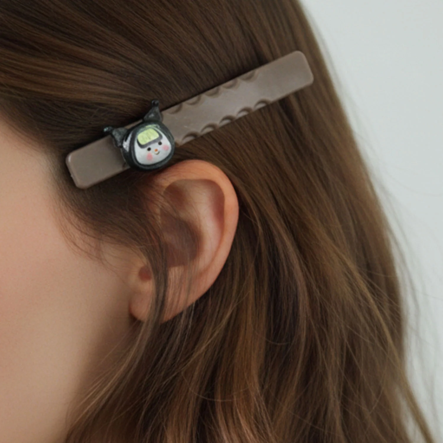 Cute Character Decorative Hair Clip Set (4 Pc) - Image 3