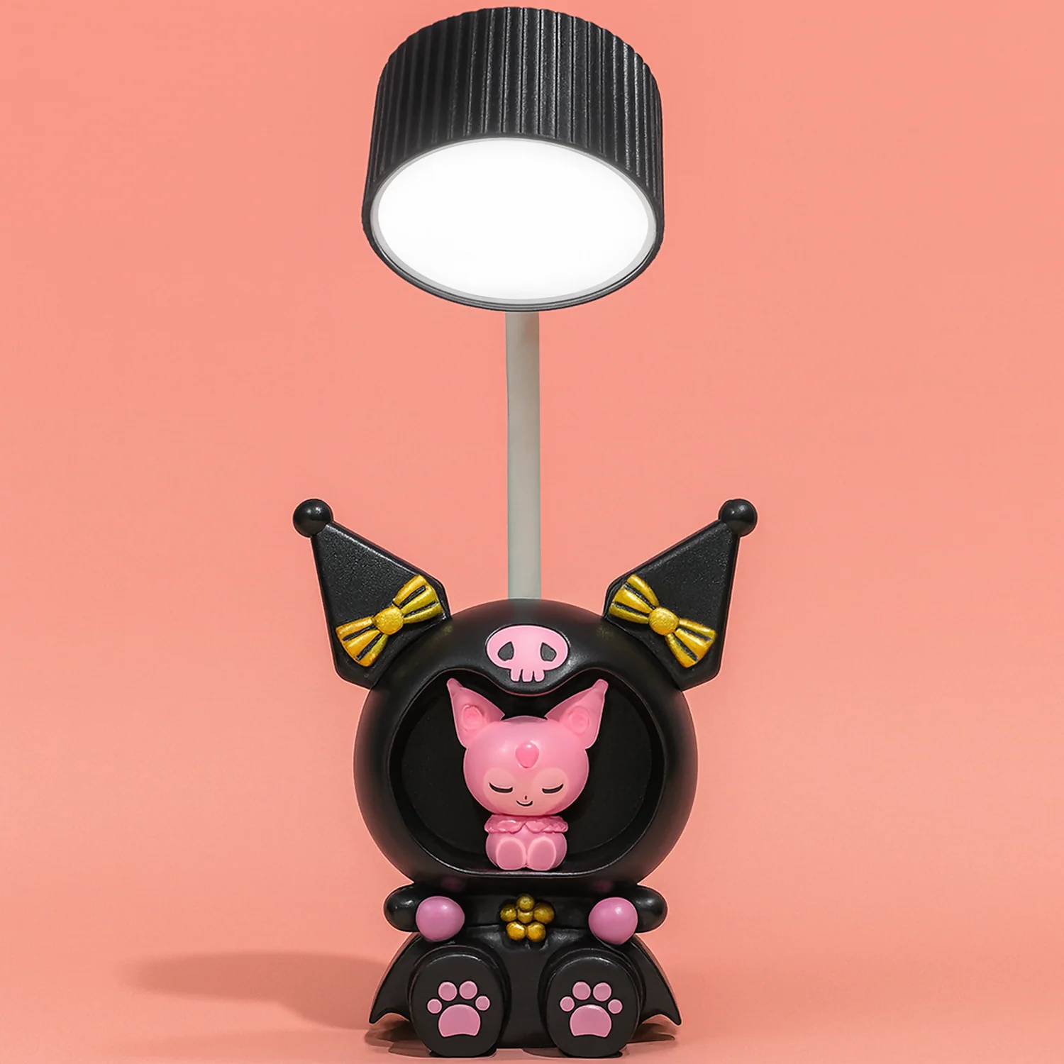Cute Character LED Table Lamp with Night Light & USB Charging - Image 3