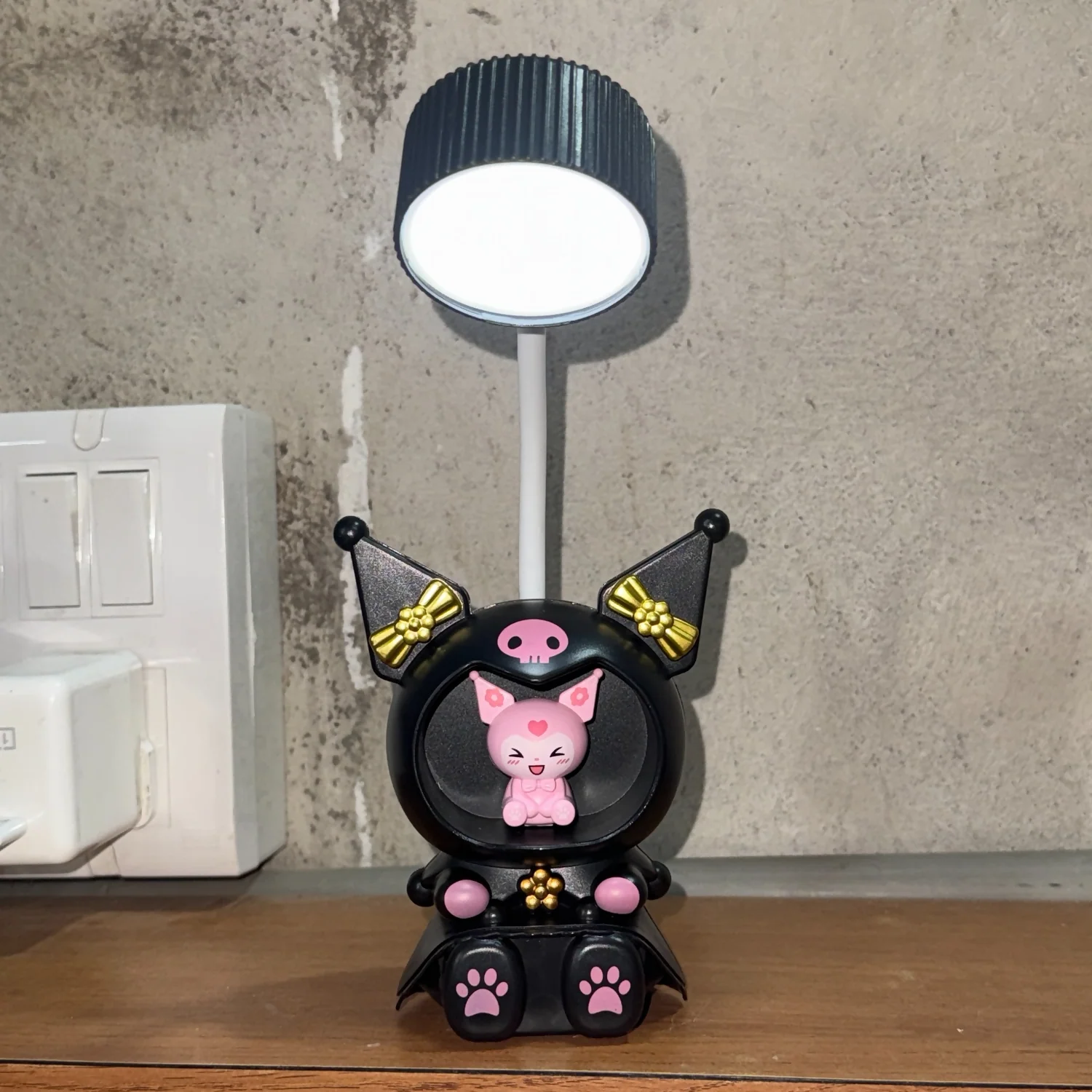 Cute Character LED Table Lamp with Night Light & USB Charging - Image 7