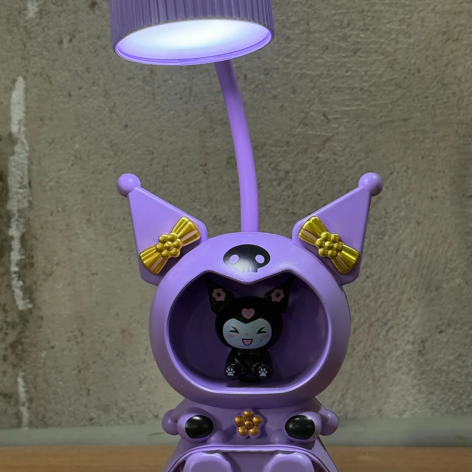 Cute Character LED Table Lamp with Night Light & USB Charging - Image 7