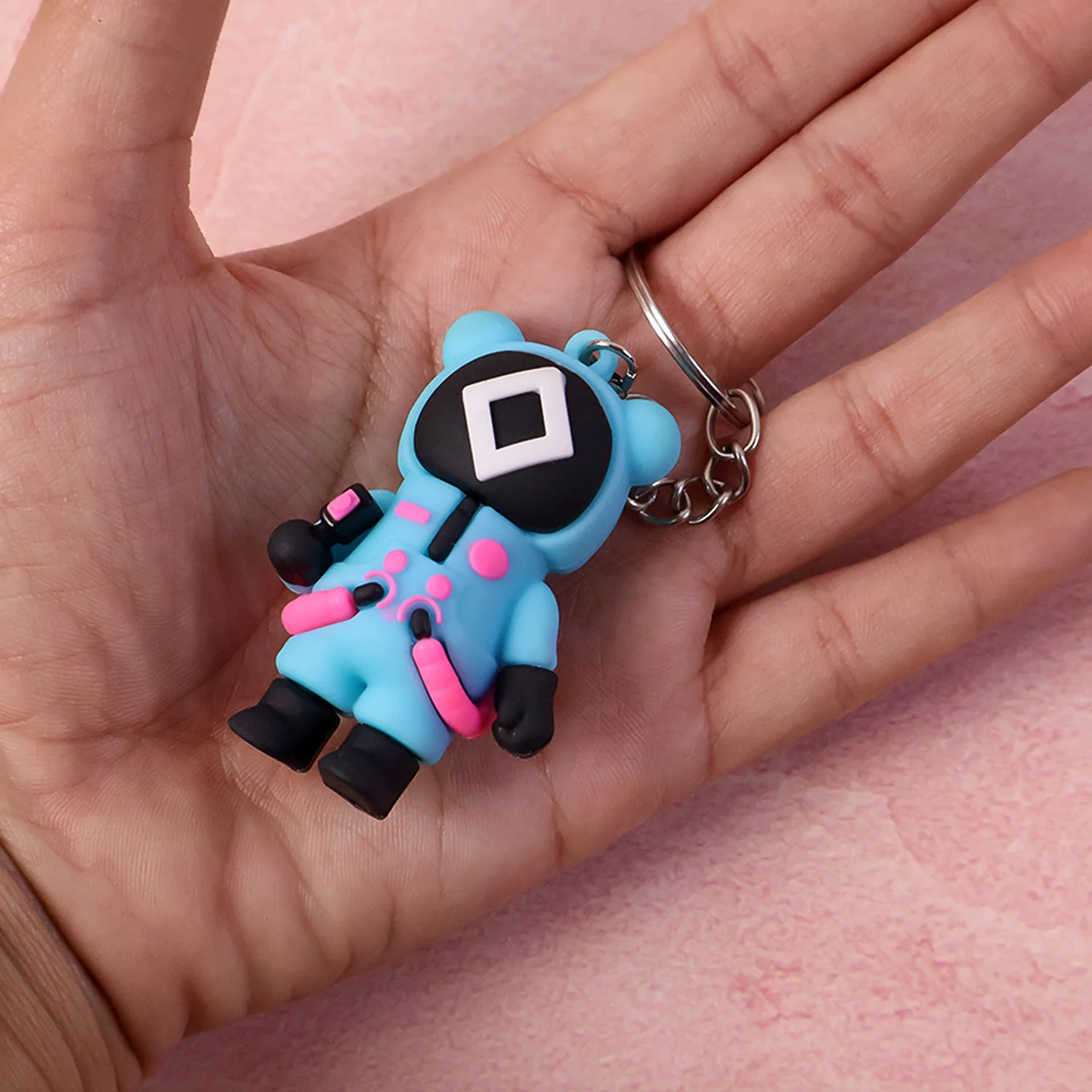 Cute Character-Themed Soft Silicone Keychain (Mix Desgin / 1 Pc) - Image 4