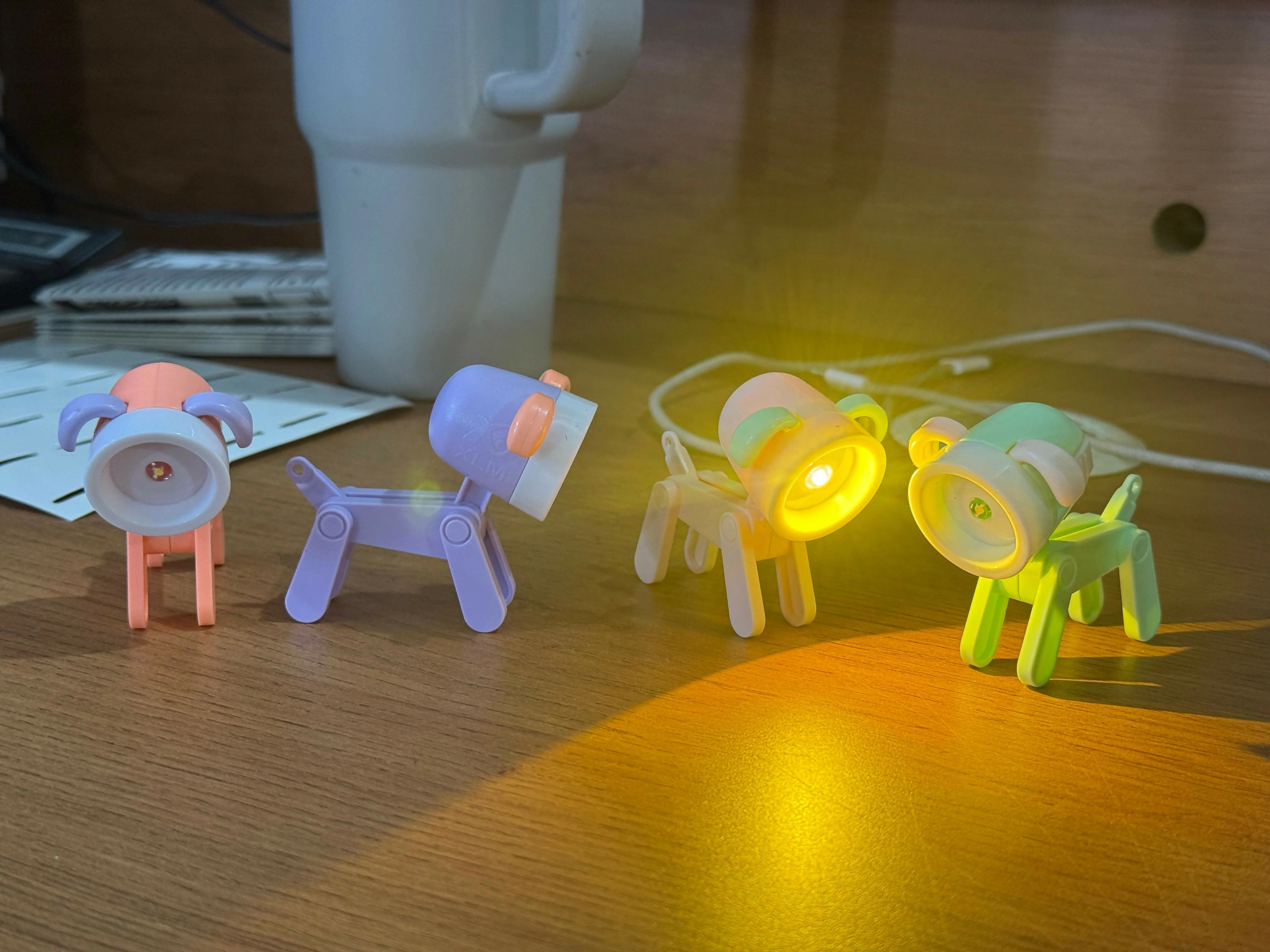 Cute Dog LED Mini Flashlight Toy for Kids Portable Torch Light(Color may vary) - Image 9
