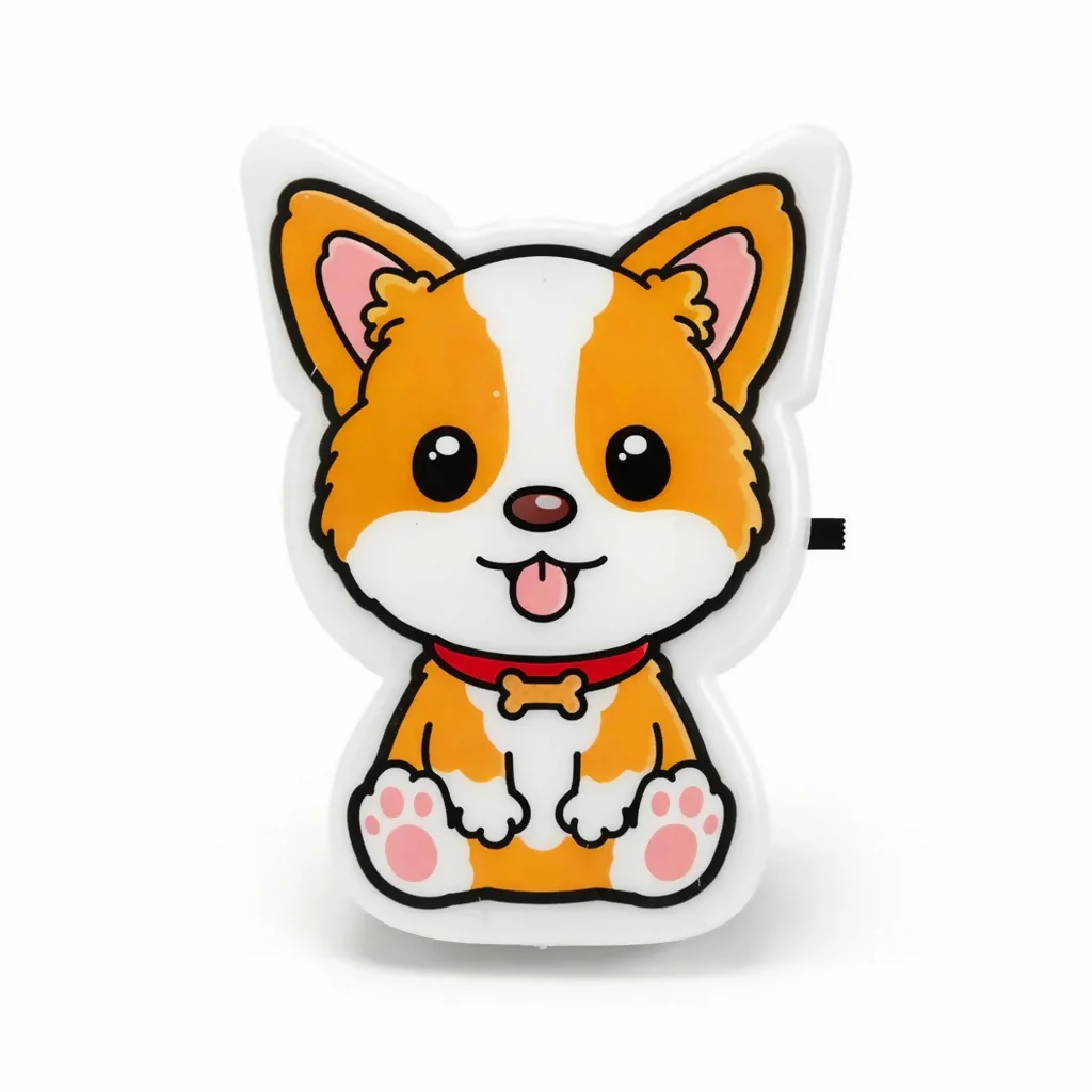 Cute Dog Plug-In Night Light Lamp for Kids Bedroom Decor - Image 2