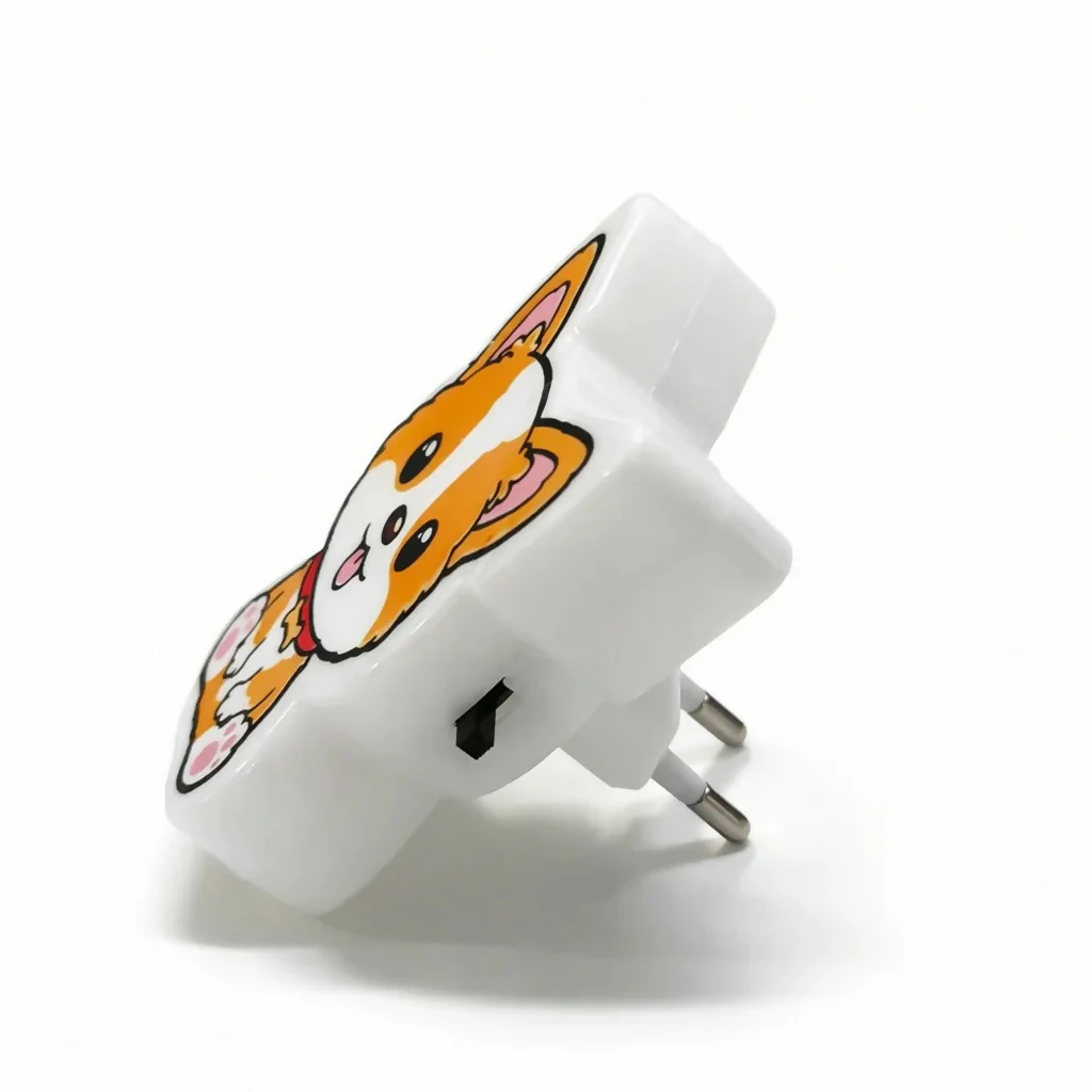Cute Dog Plug-In Night Light Lamp for Kids Bedroom Decor - Image 3