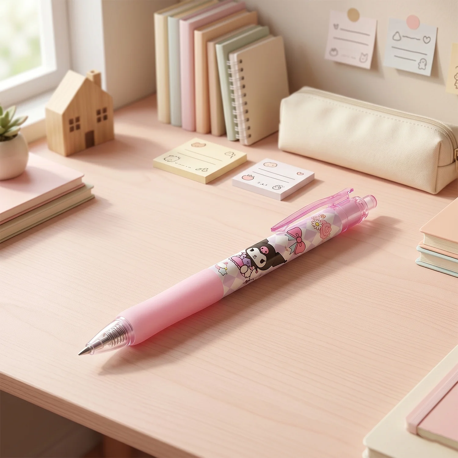 Cute Erasable Pen with Mix Colors, 1 Pc, Perfect for Kids - Image 7