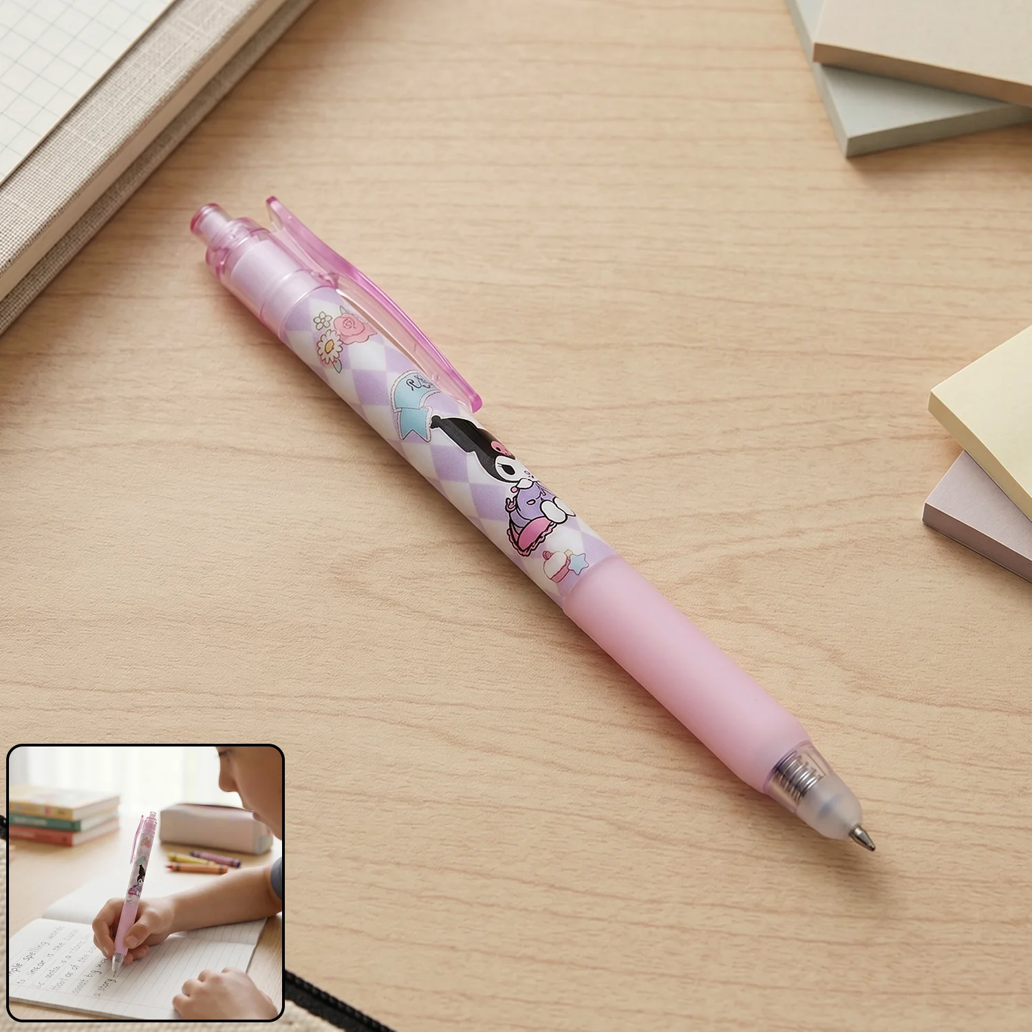 Cute Erasable Pen with Mix Colors, 1 Pc, Perfect for Kids - Image 9