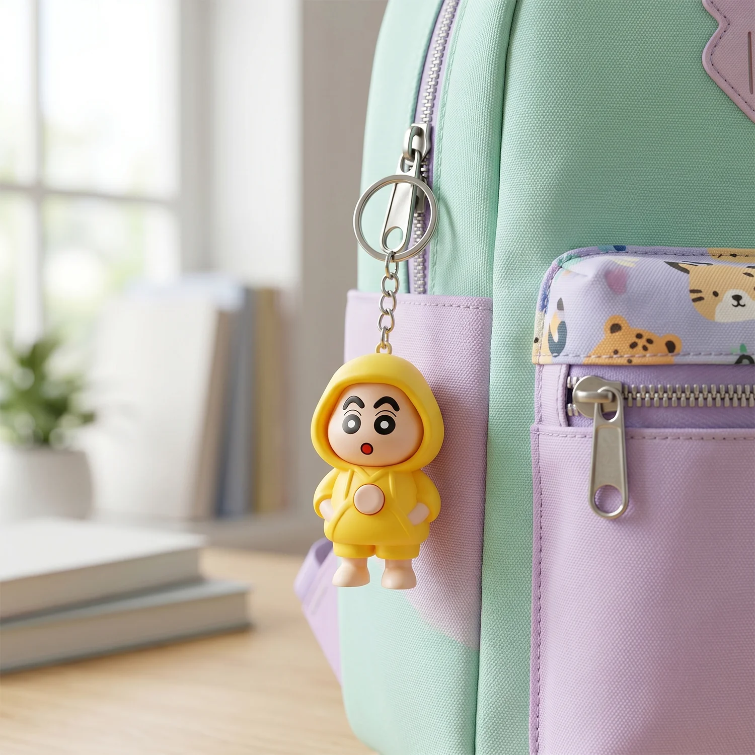 Cute Face Changing Doll Keychain Toy (1 Pc) - Image 3