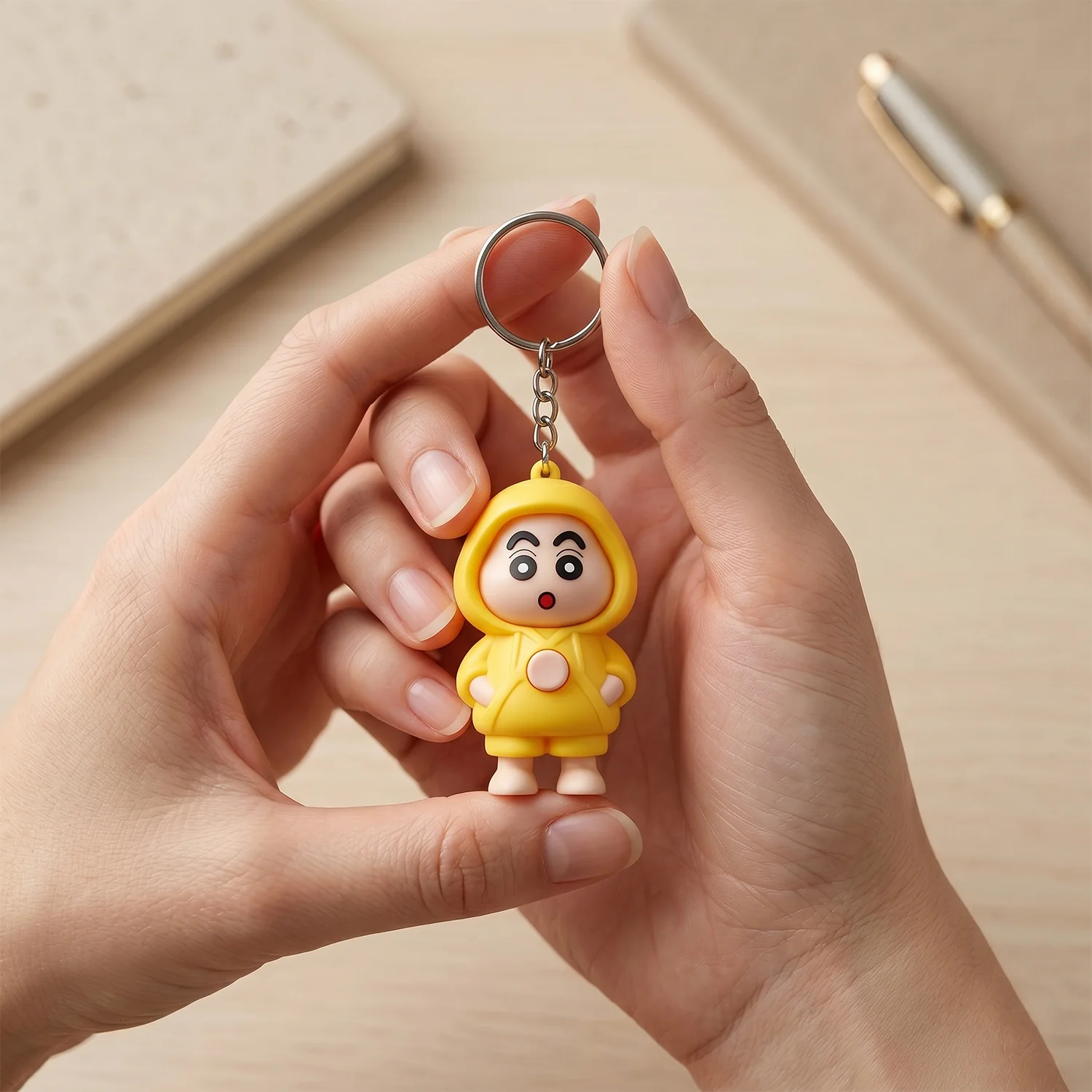 Cute Face Changing Doll Keychain Toy (1 Pc) - Image 5