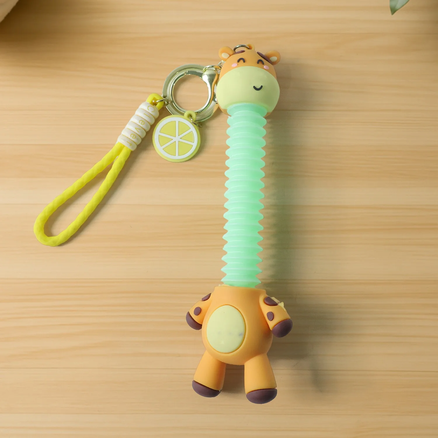 Cute Giraffe Cartoon Keychain (1 Pc) - Image 9