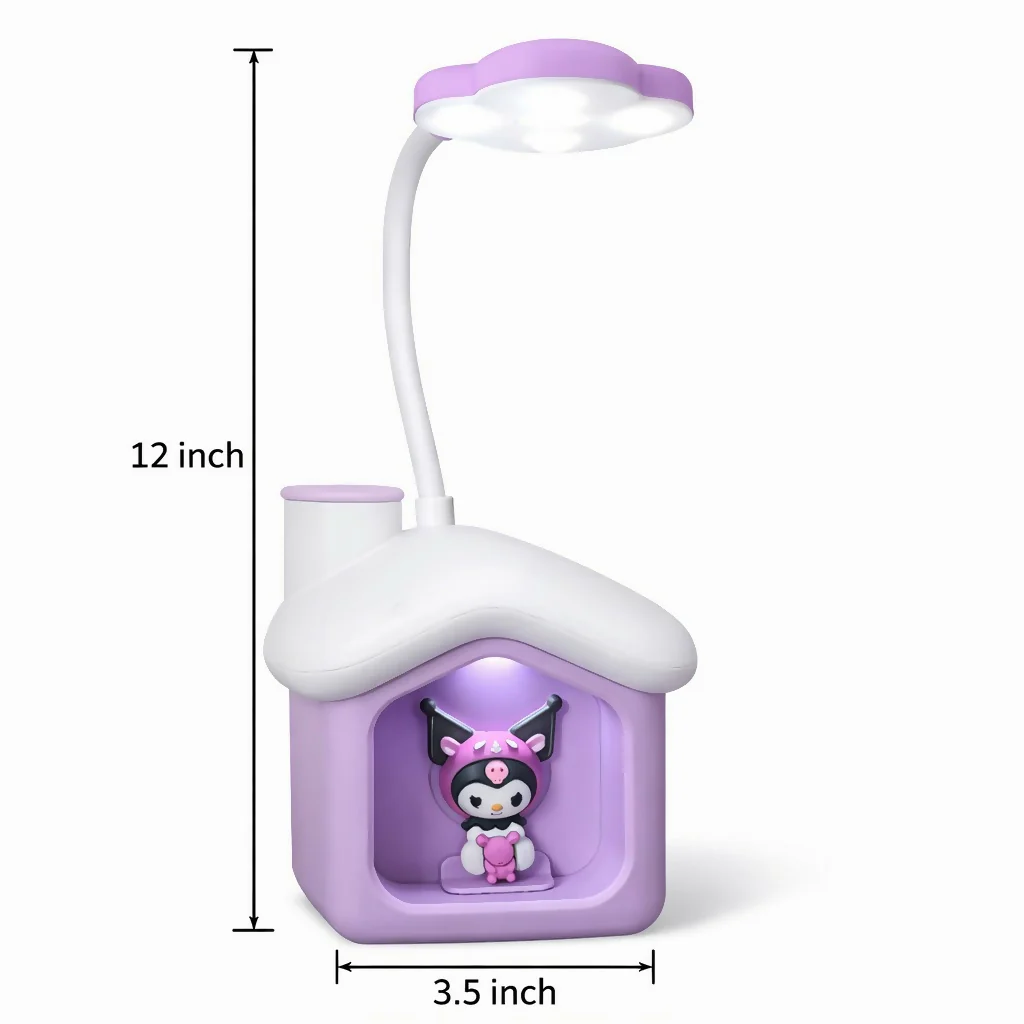 Cute House Desk Lamp with Piggy Bank Coin Saving Light - Image 5