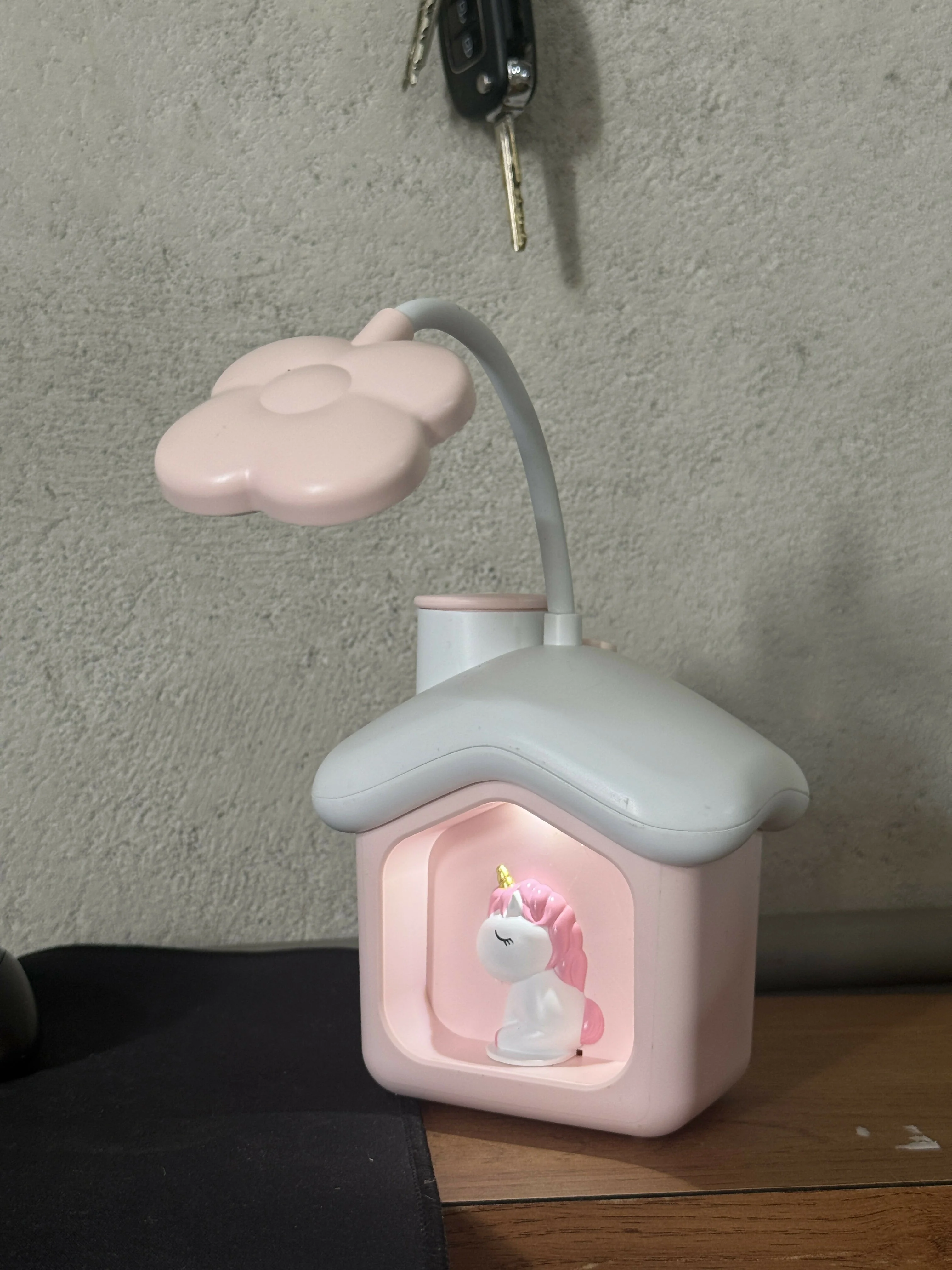 Cute LED Desk Lamp with Storage Box, Kids Study Night Light for Bedroom (PIGGY BANK LAMP) - Image 6