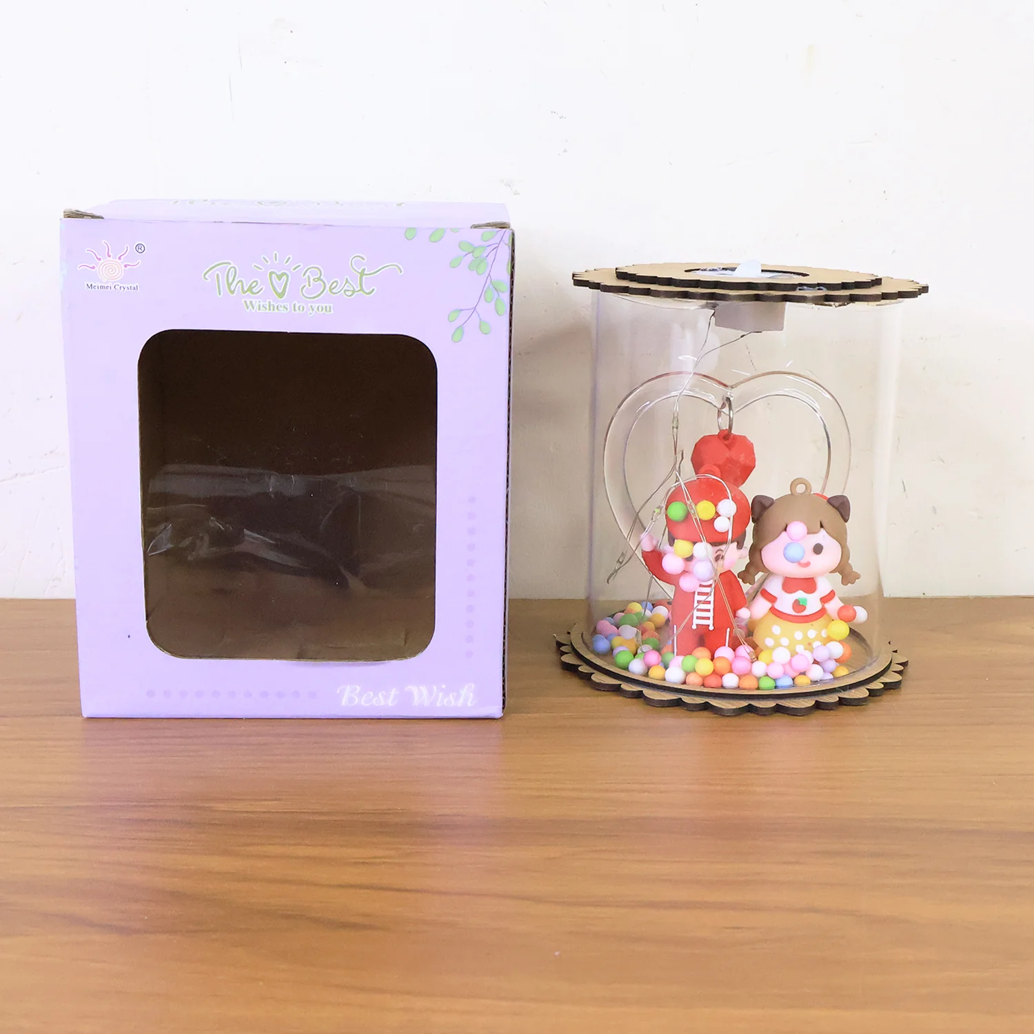 Cute LED Light Figurine Snow Globe (1 Pc) - Image 7