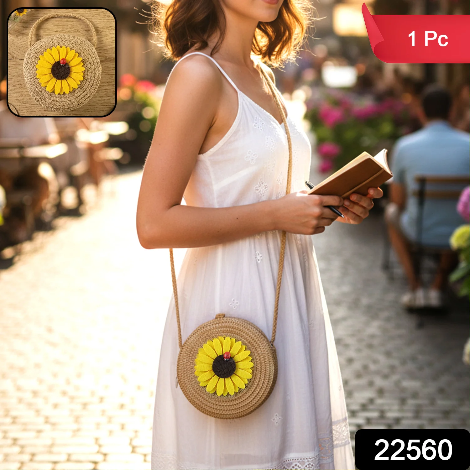 Cute Mini Round Women Crossbody Purse (1 Pc) - Image 2