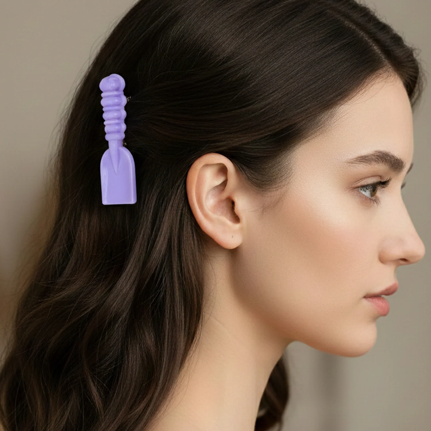 Cute Mini Tool-Shape Decorative Hair Clips (4 Pc) - Image 4